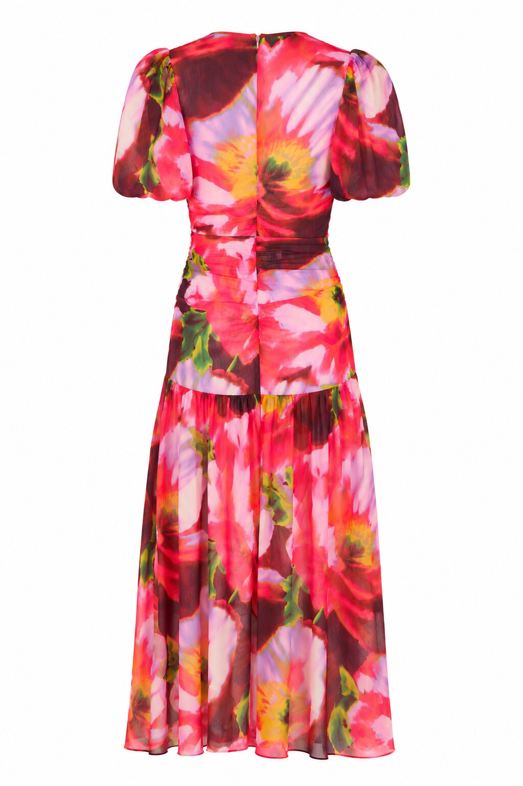CRAS Elainecras Dress Dress Poppy Flower Red