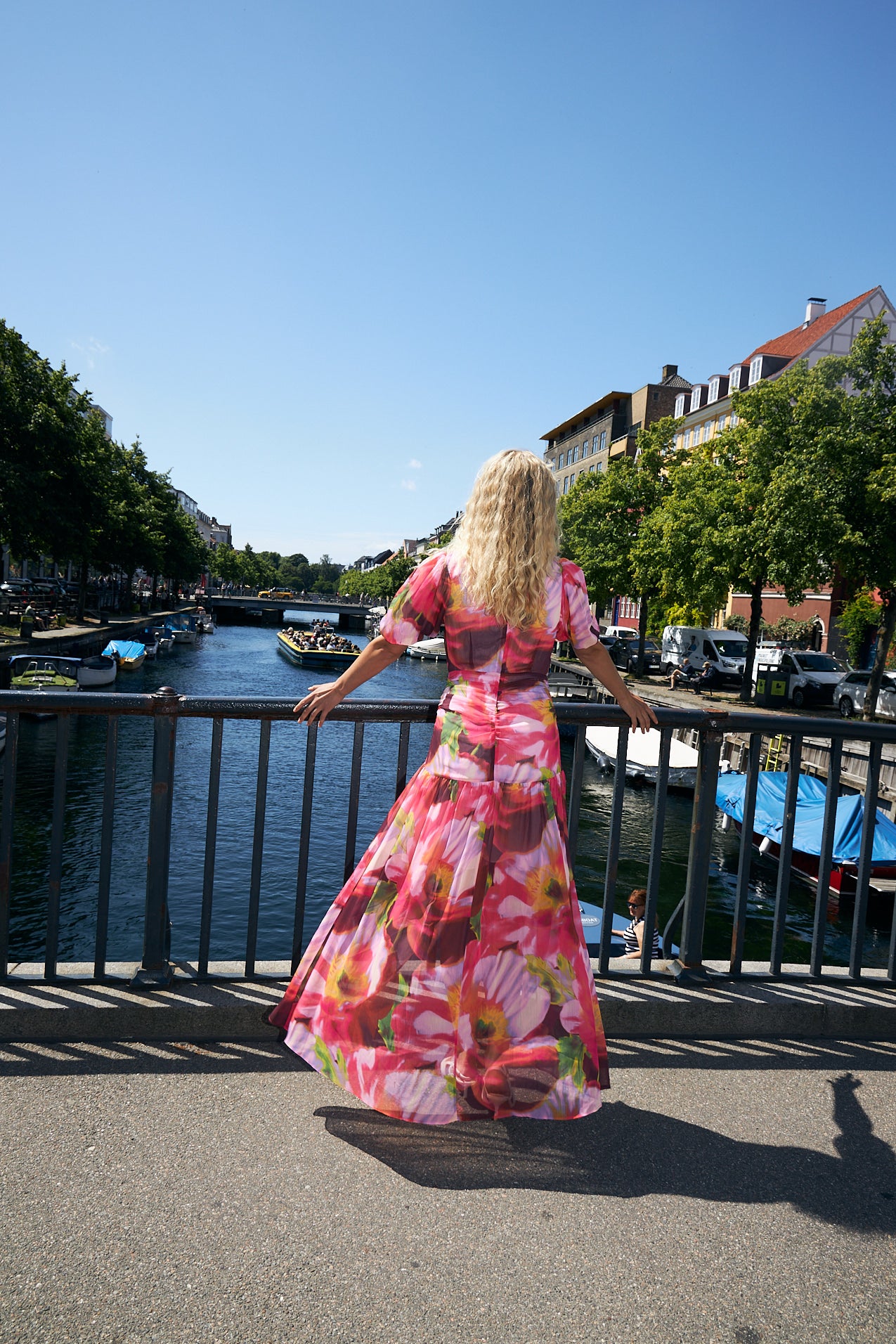 CRAS Elainecras Dress Dress Poppy Flower Red