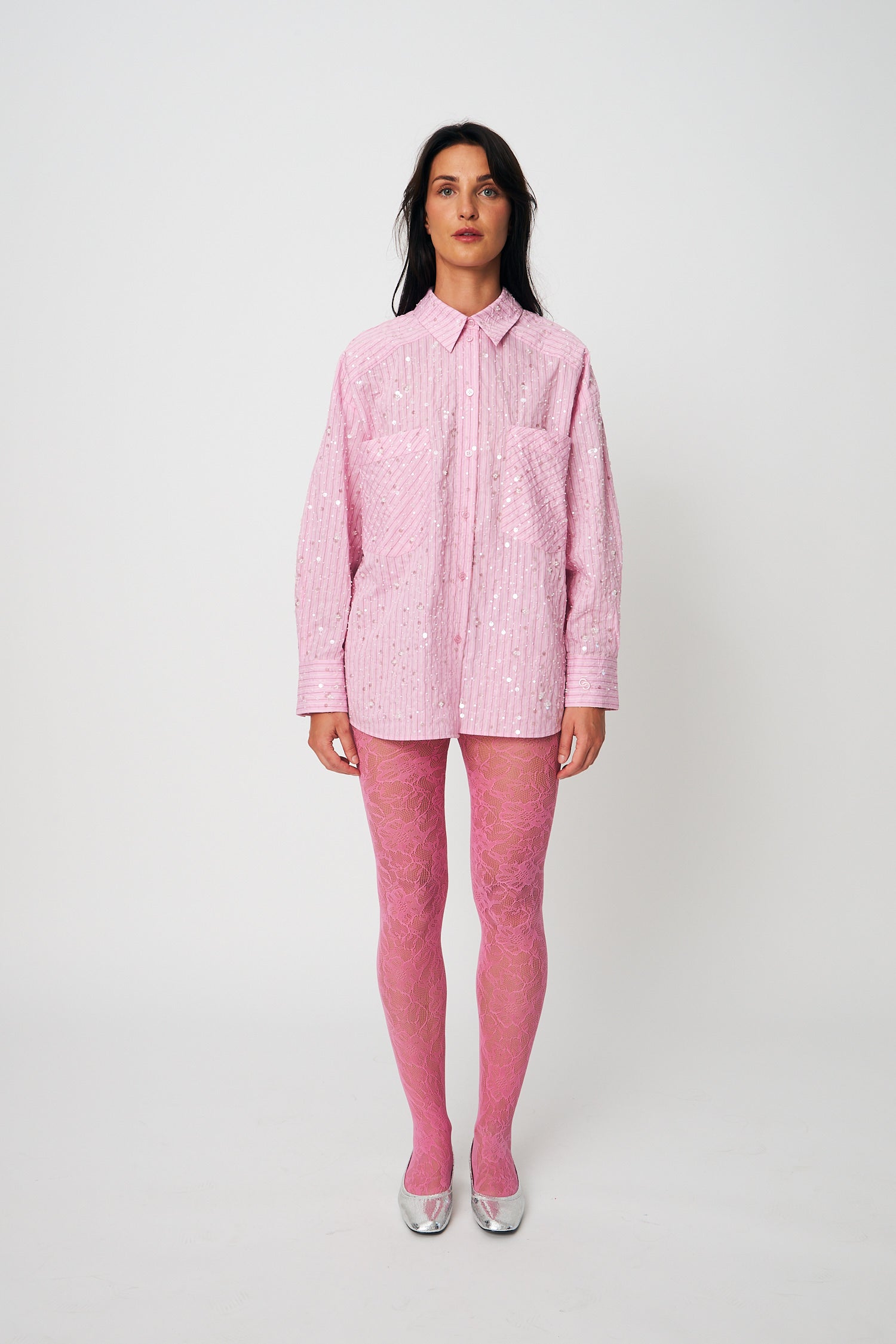 CRAS Elliecras Shirt Shirt 8070 Pink Multi Stripe