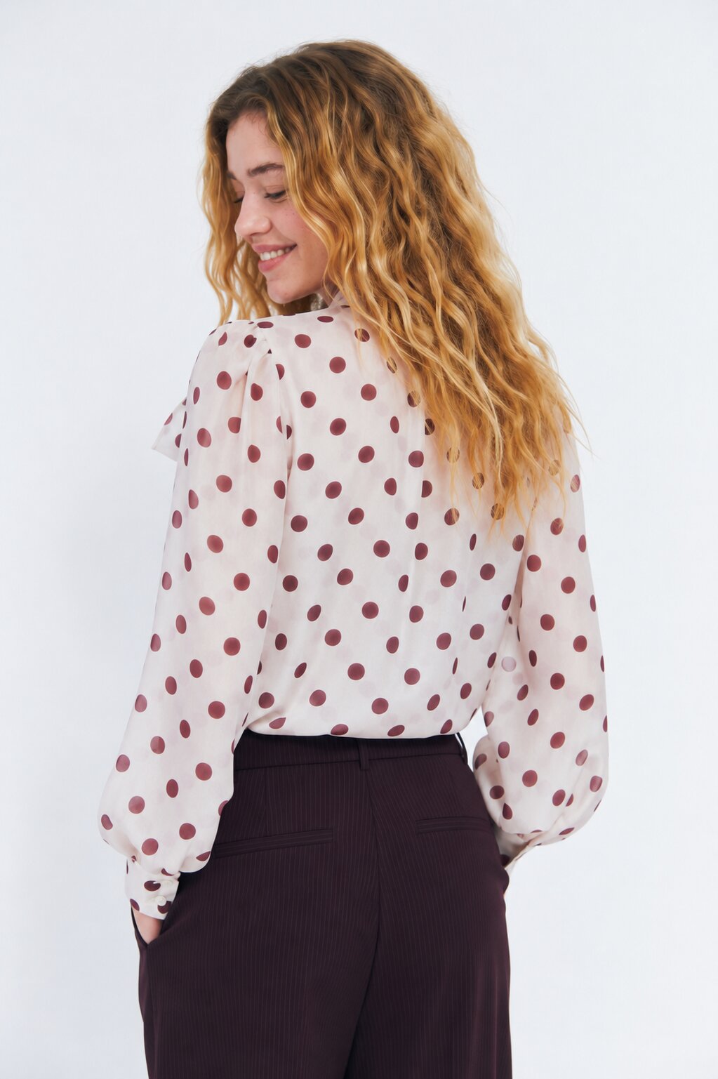 CRAS Ethelcras Shirt Shirt Grape Dot