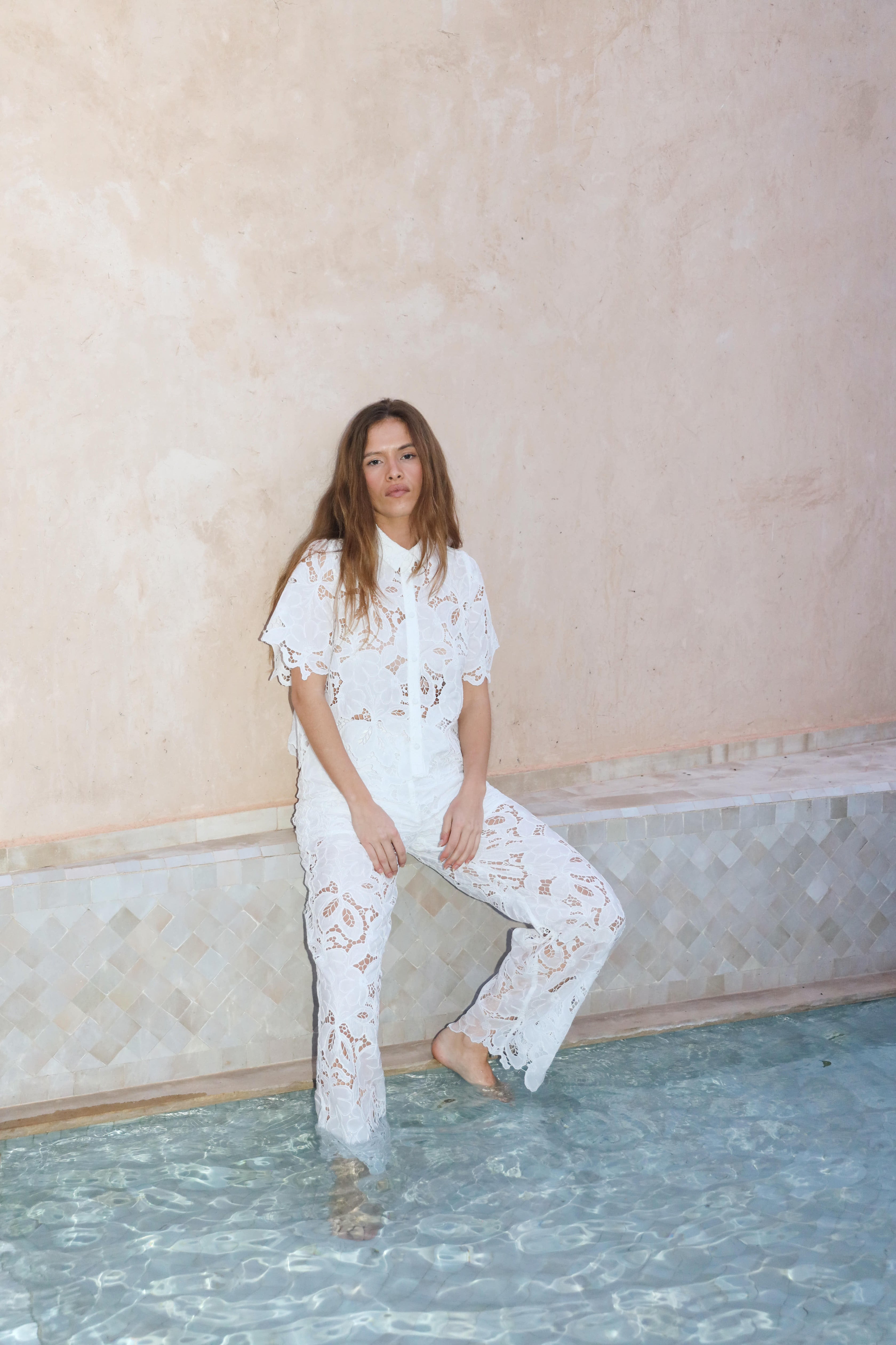 CRAS Floricras Pants Pants 1000 White