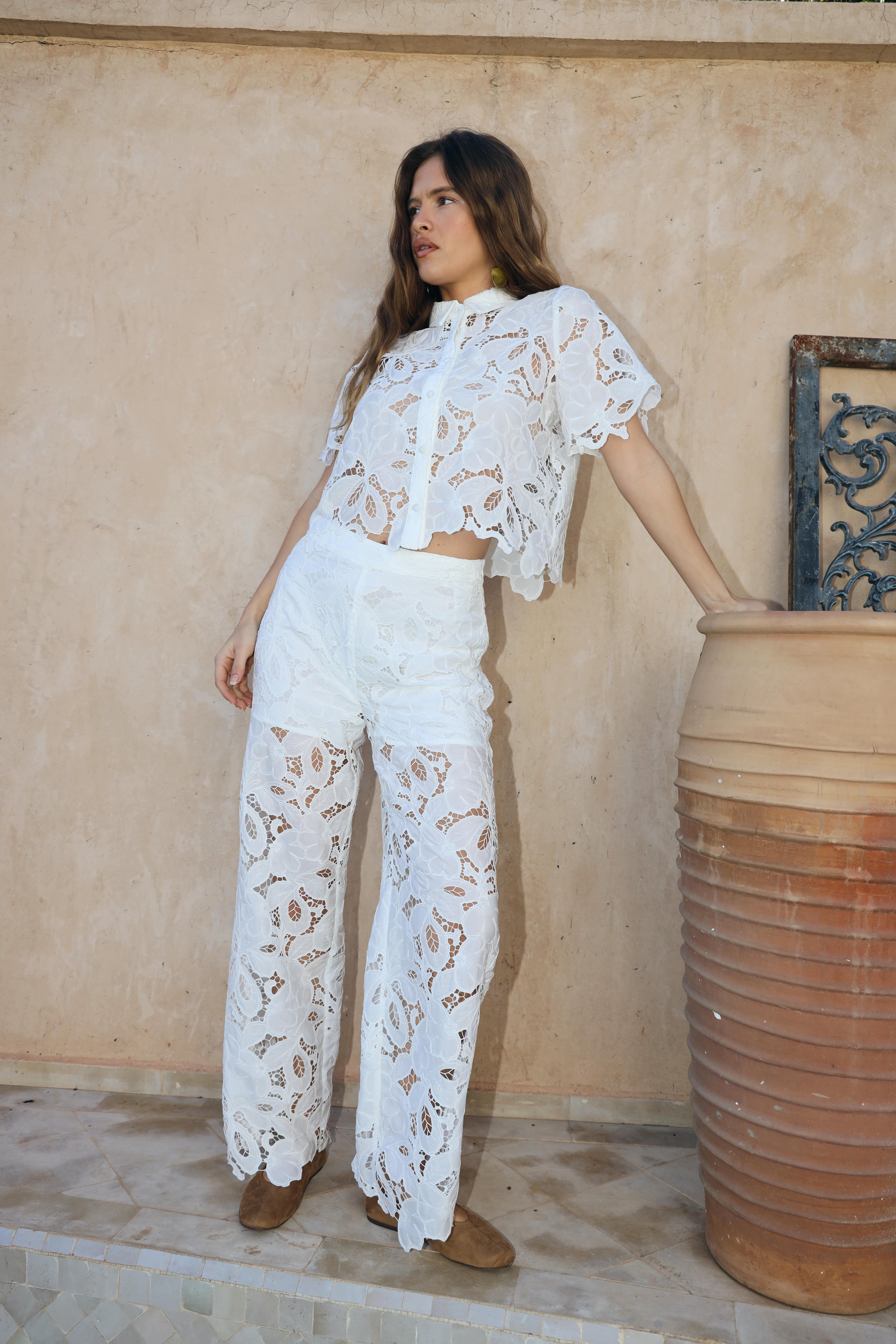 CRAS Floricras Shirt Shirt 1000 White