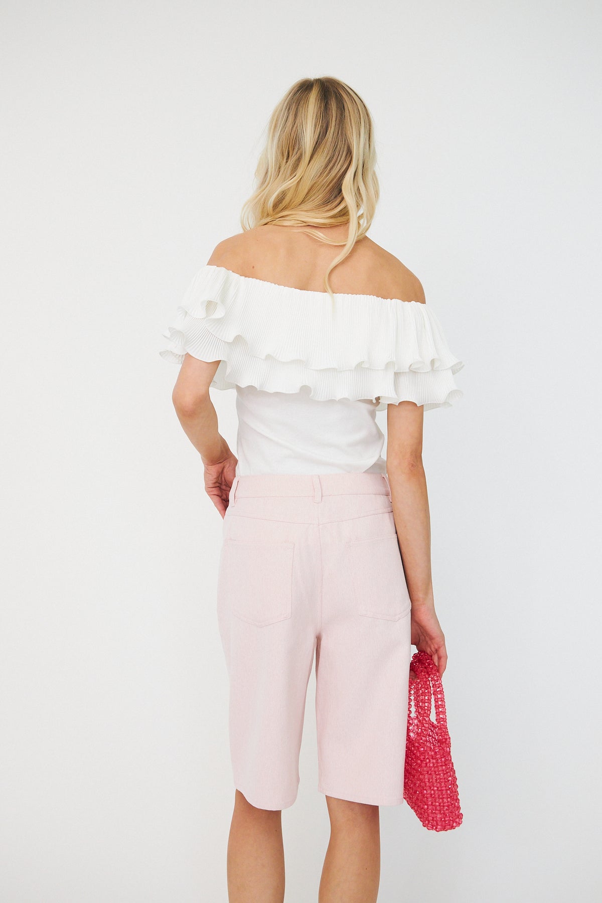 Cras STUDIO Flouncecras Top Top 1007 Off White