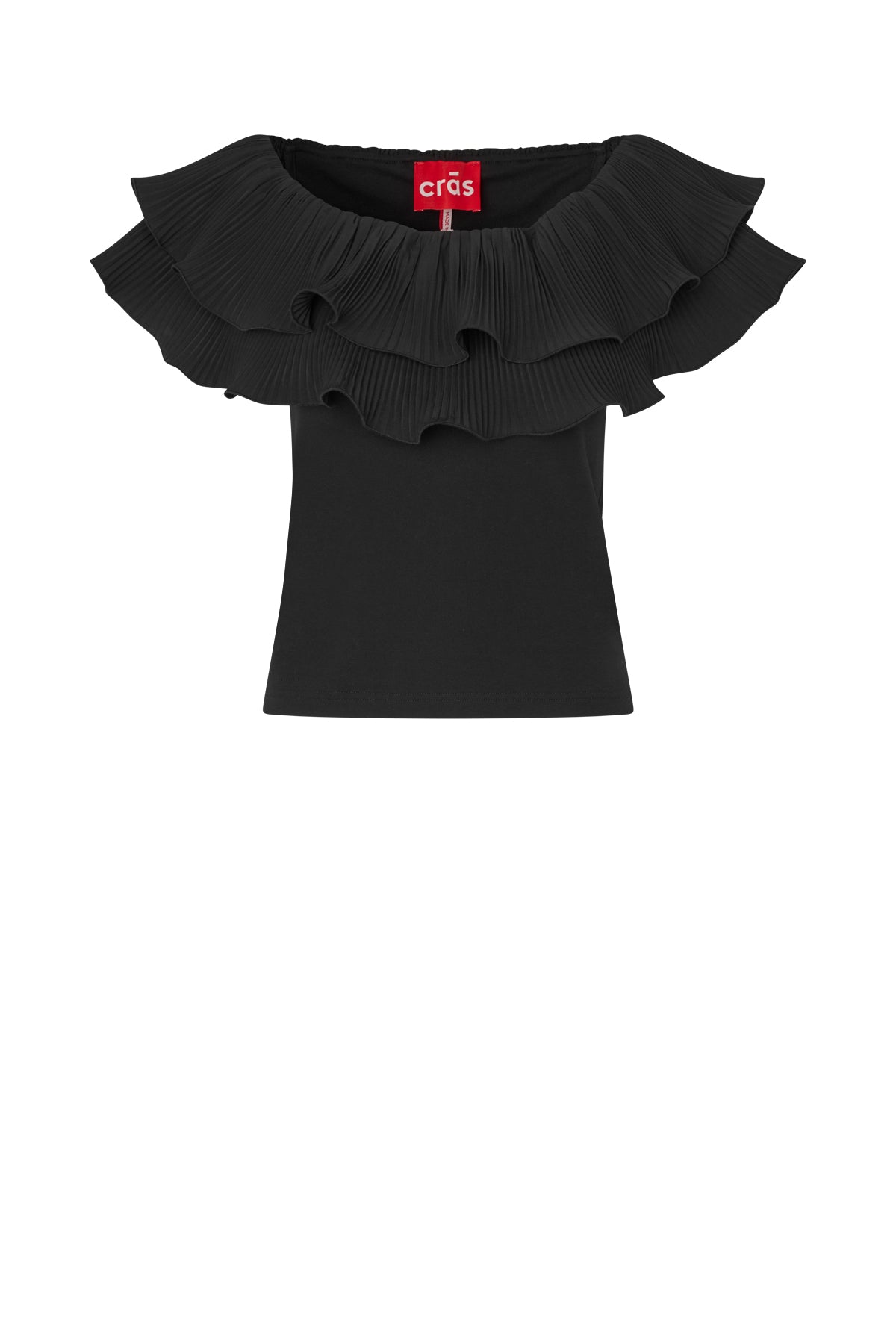 CRAS Flouncecras Top Top 9999 Black