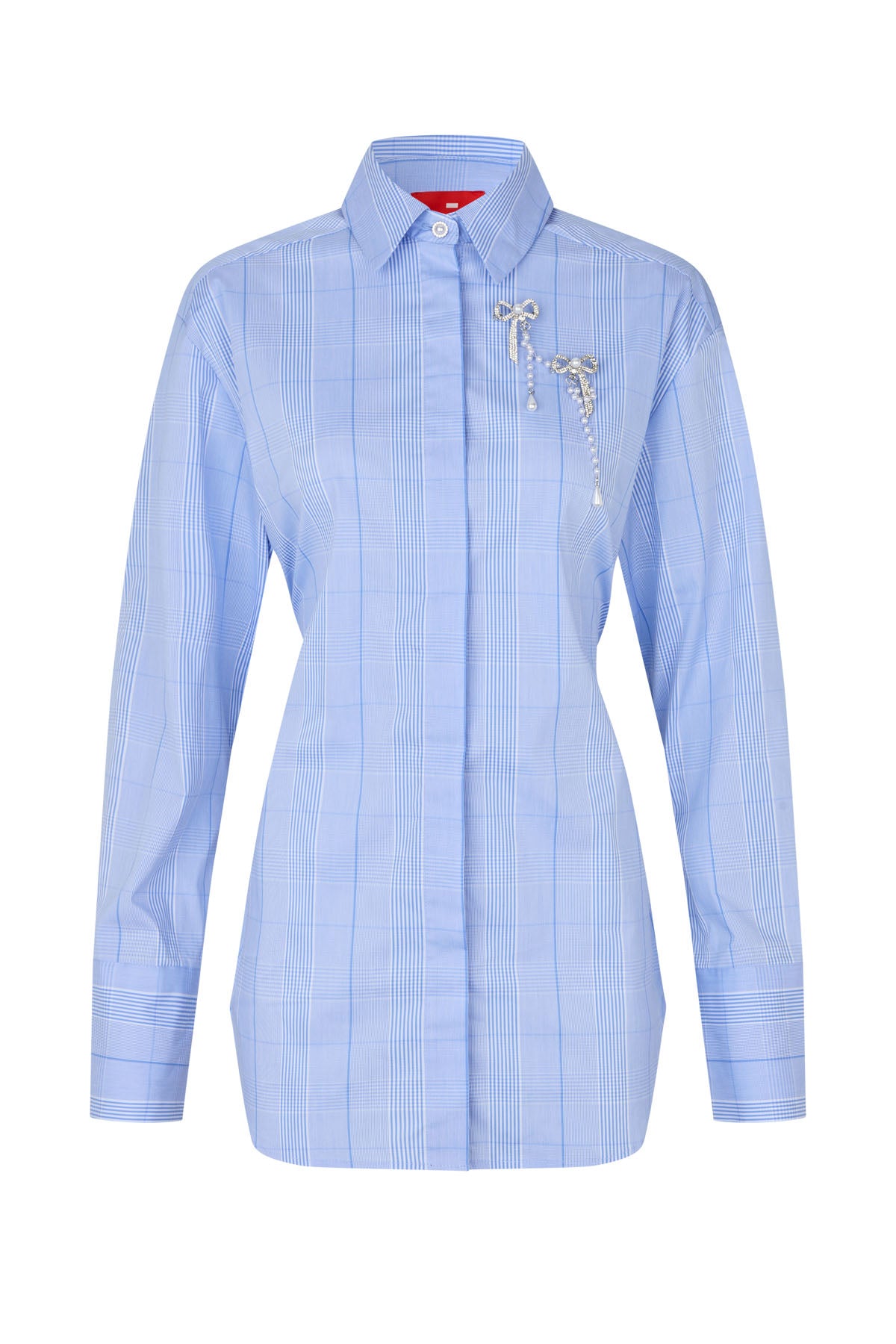 CRAS Graciecras Shirt Shirt 8152 Blue Check