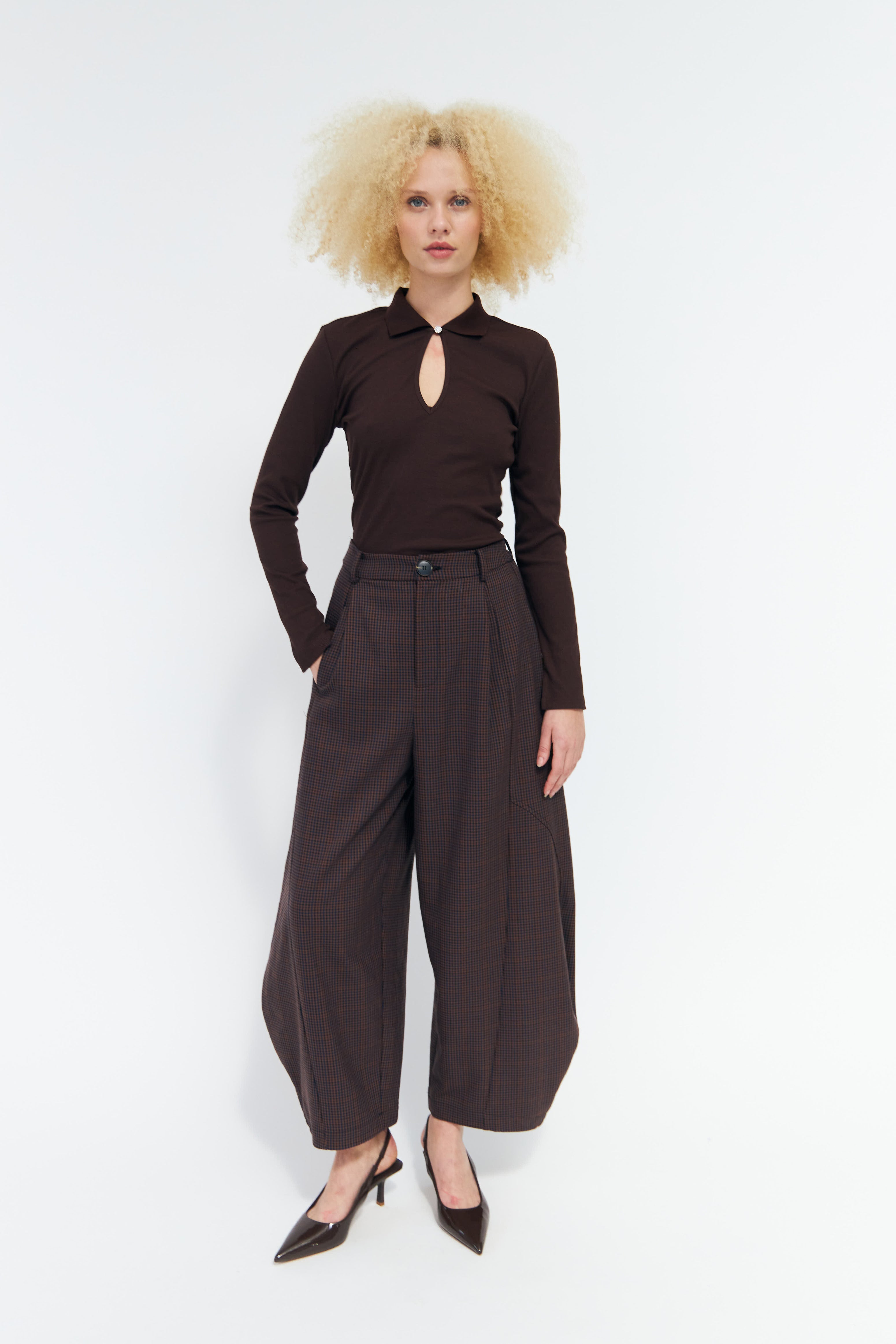 CRAS Isabellcras Blouse Blouse Chocolate Brown