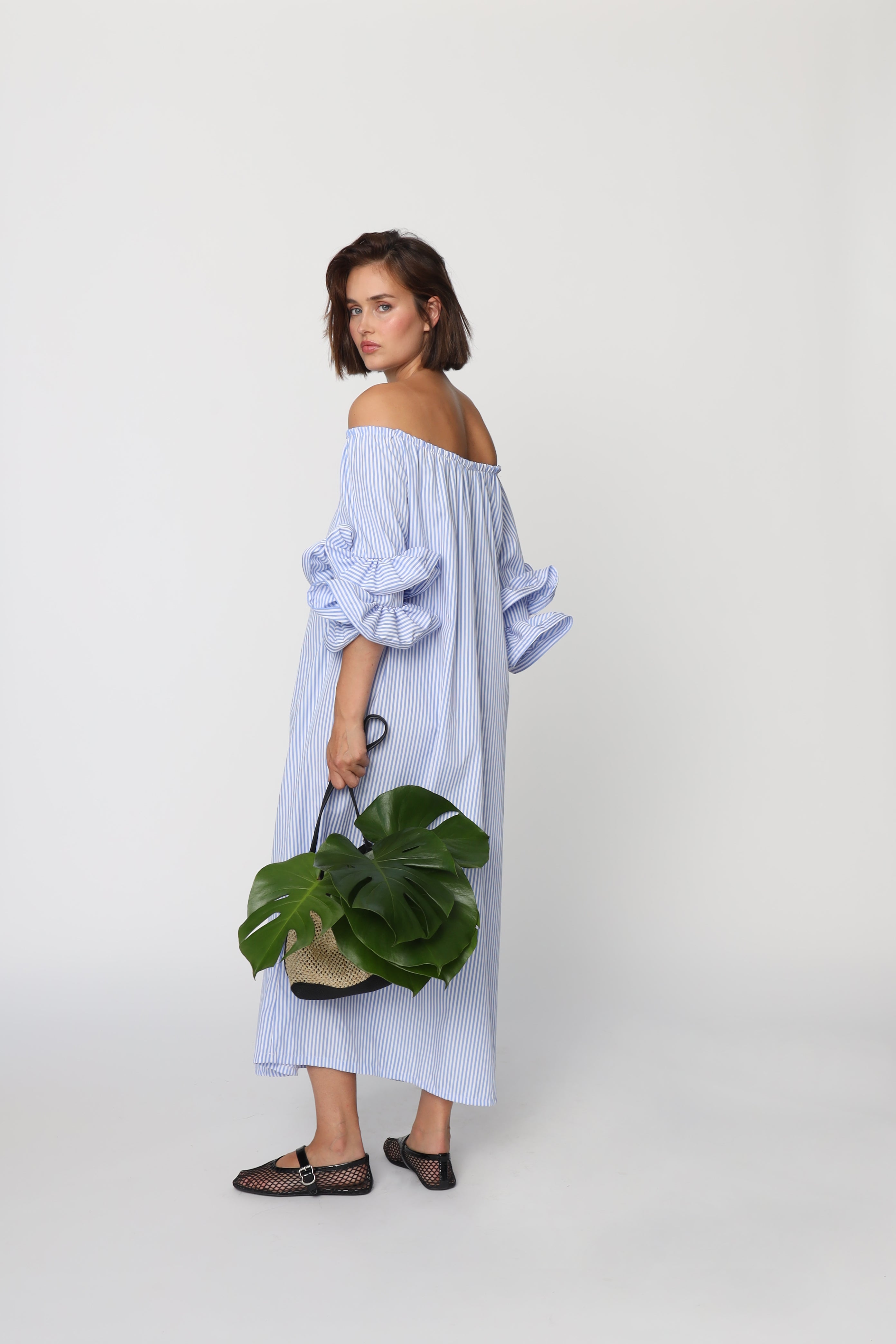 CRAS Itacras Dress Dress 8061 Blue Stripe
