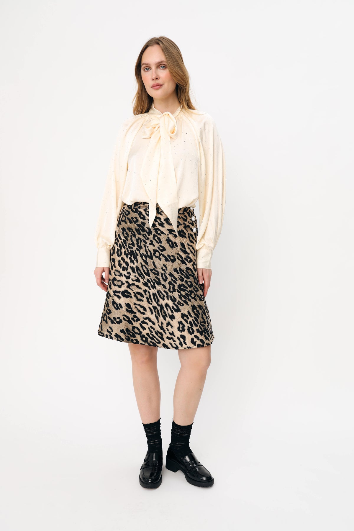 CRAS Jackiecras Blouse Blouse 1001 Cream