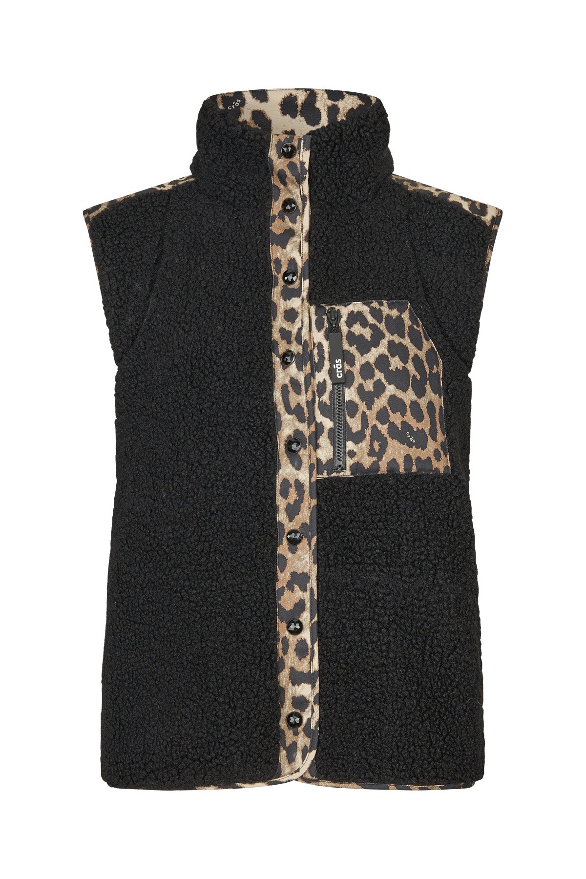 Cras Exclusive Janicecras Vest Jacket 8067 Urban Leo