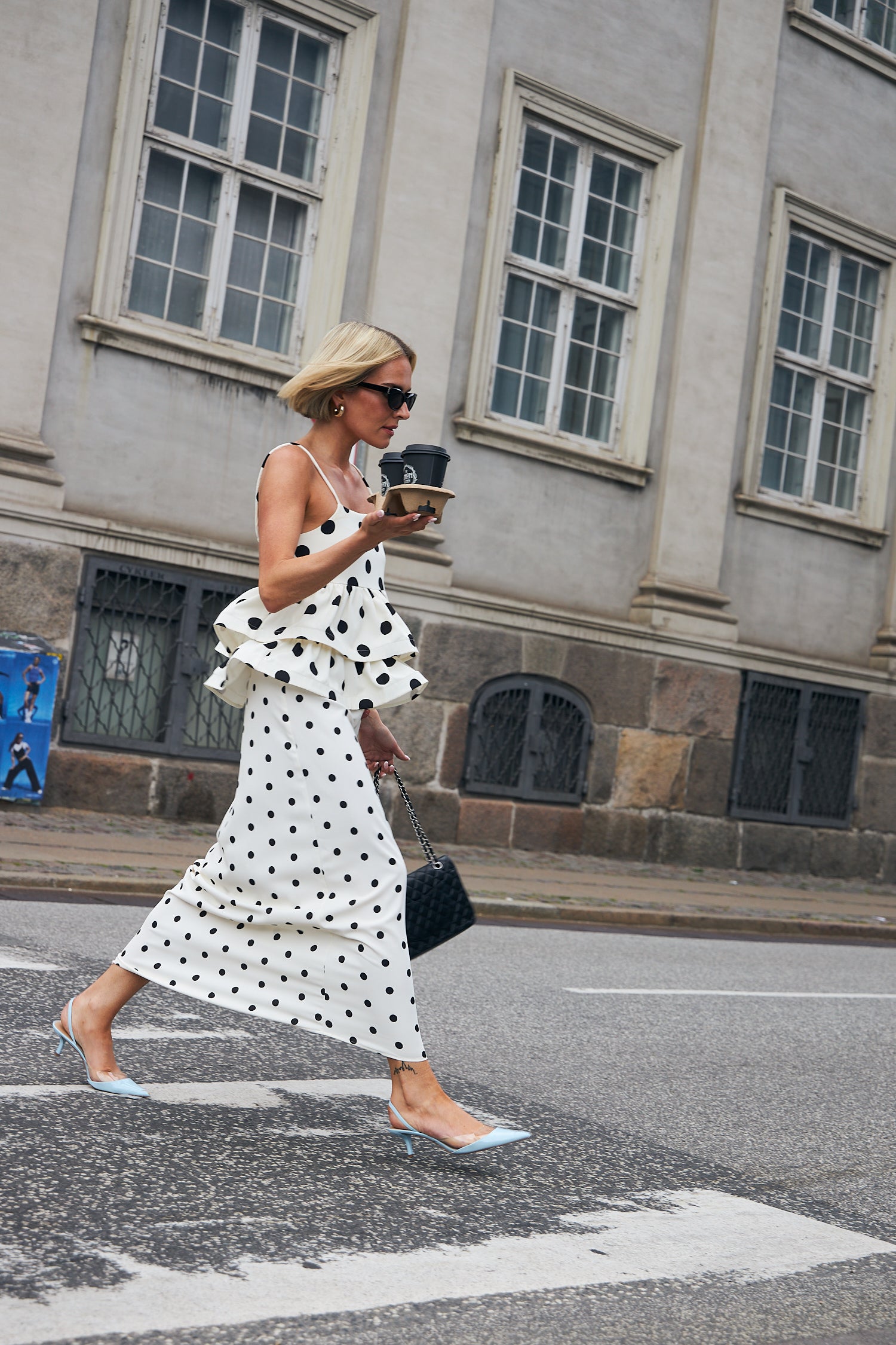 CRAS Josellecras Skirt Skirt 8143 White Polka