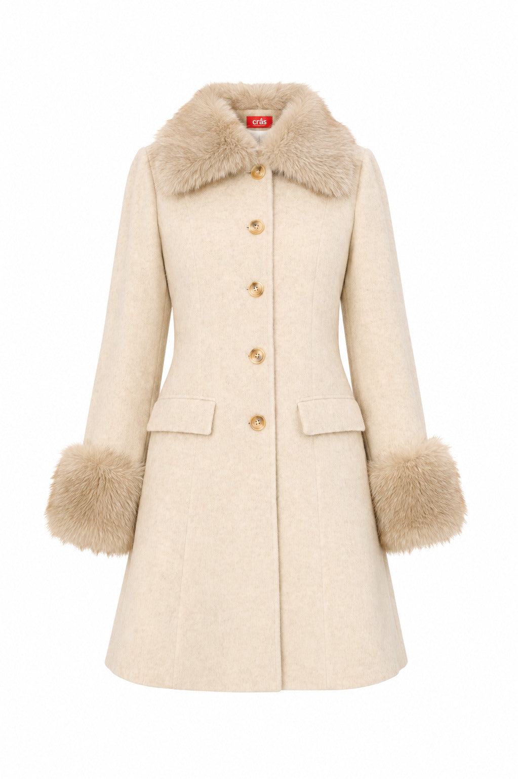 CRAS Kajacras Coat Coat 2015 Light Beige