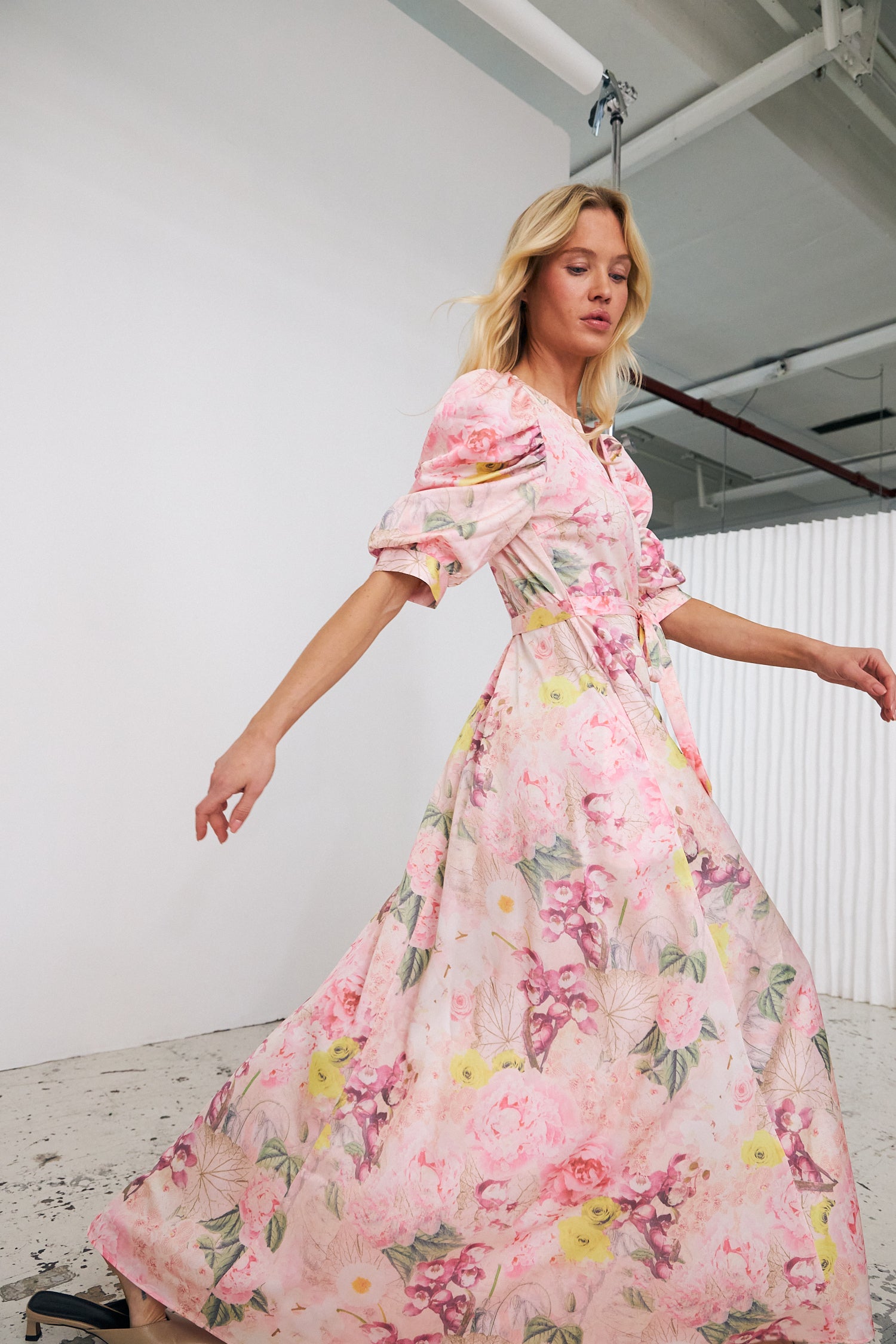 CRAS Kaylacras Maxi Dress Dress 8156 Floral Garden