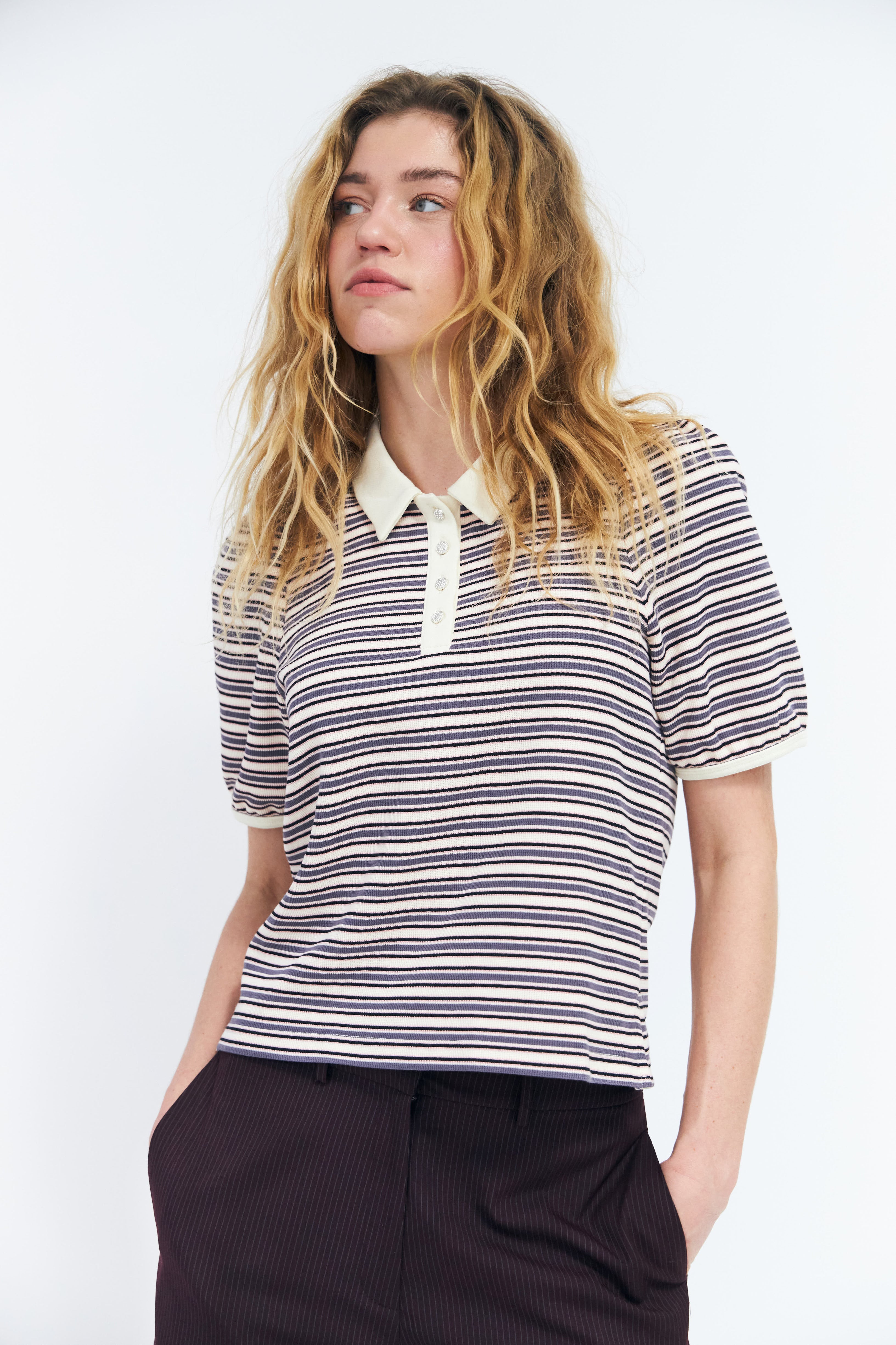 CRAS Kleocras Polo Polo Earl Grey Stripe