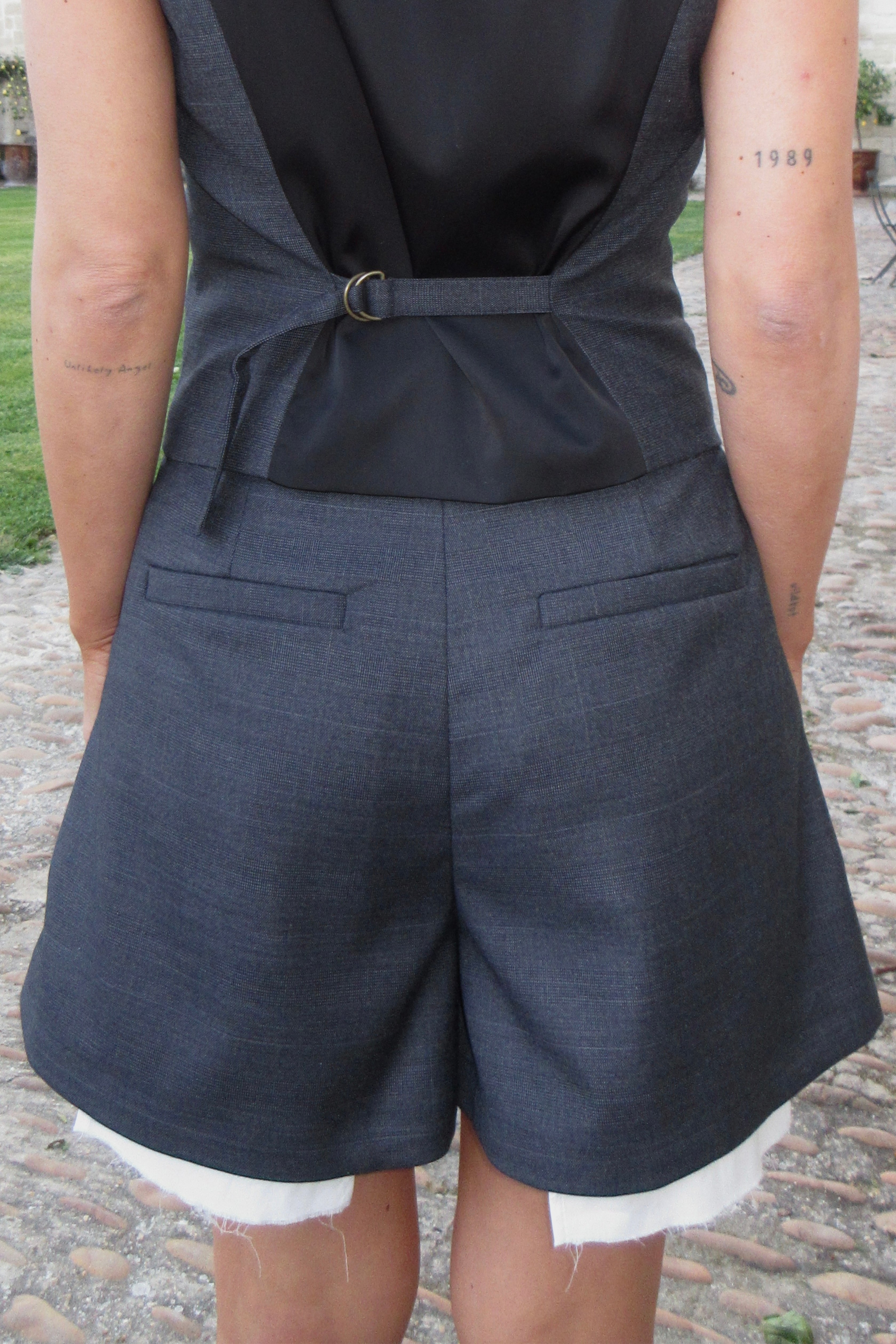 Cras Exclusive Lanacras Shorts Shorts 9006 Dark Grey