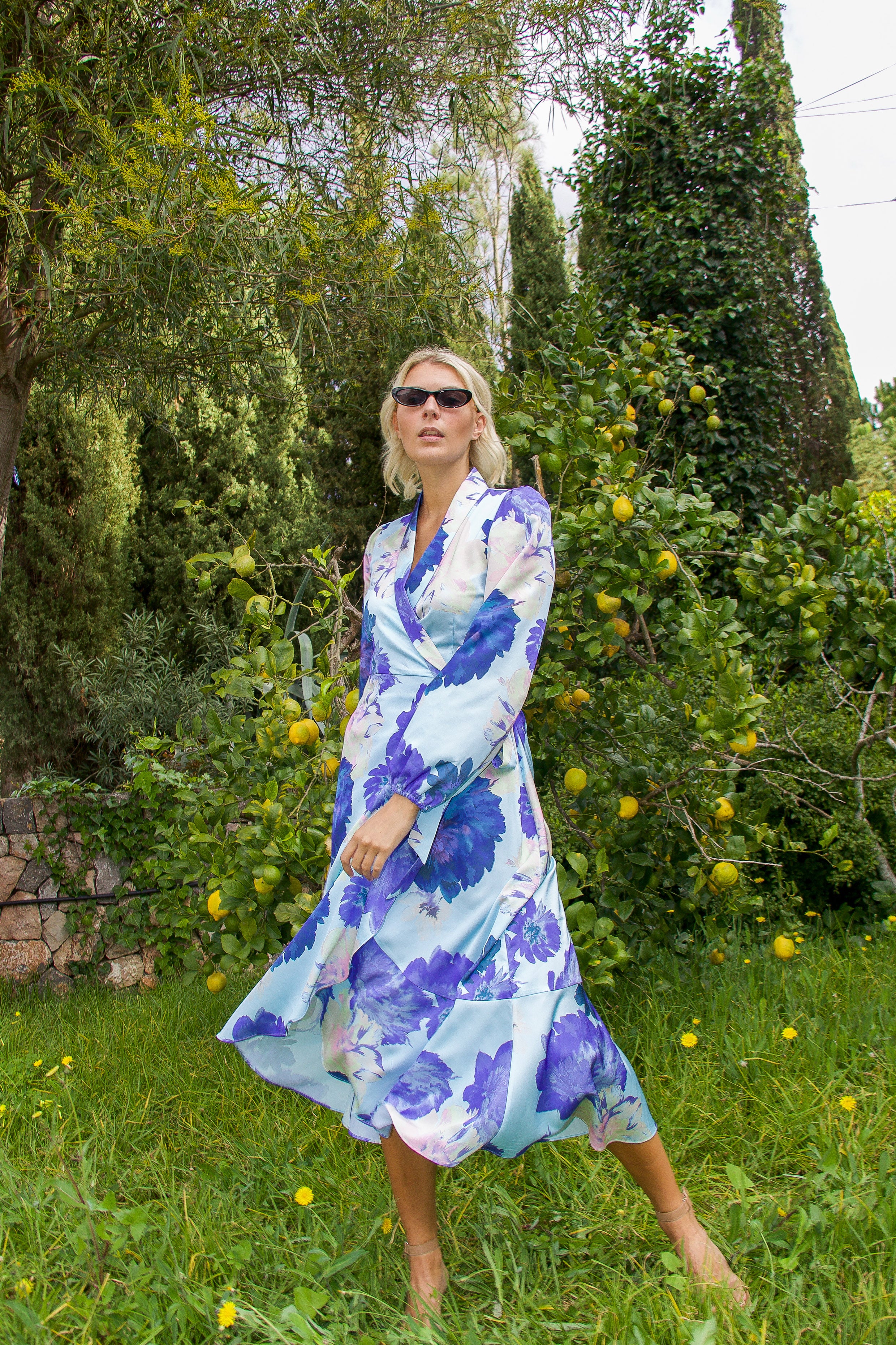 CRAS Lara Dress Dress 8096 Pale Peony Blue