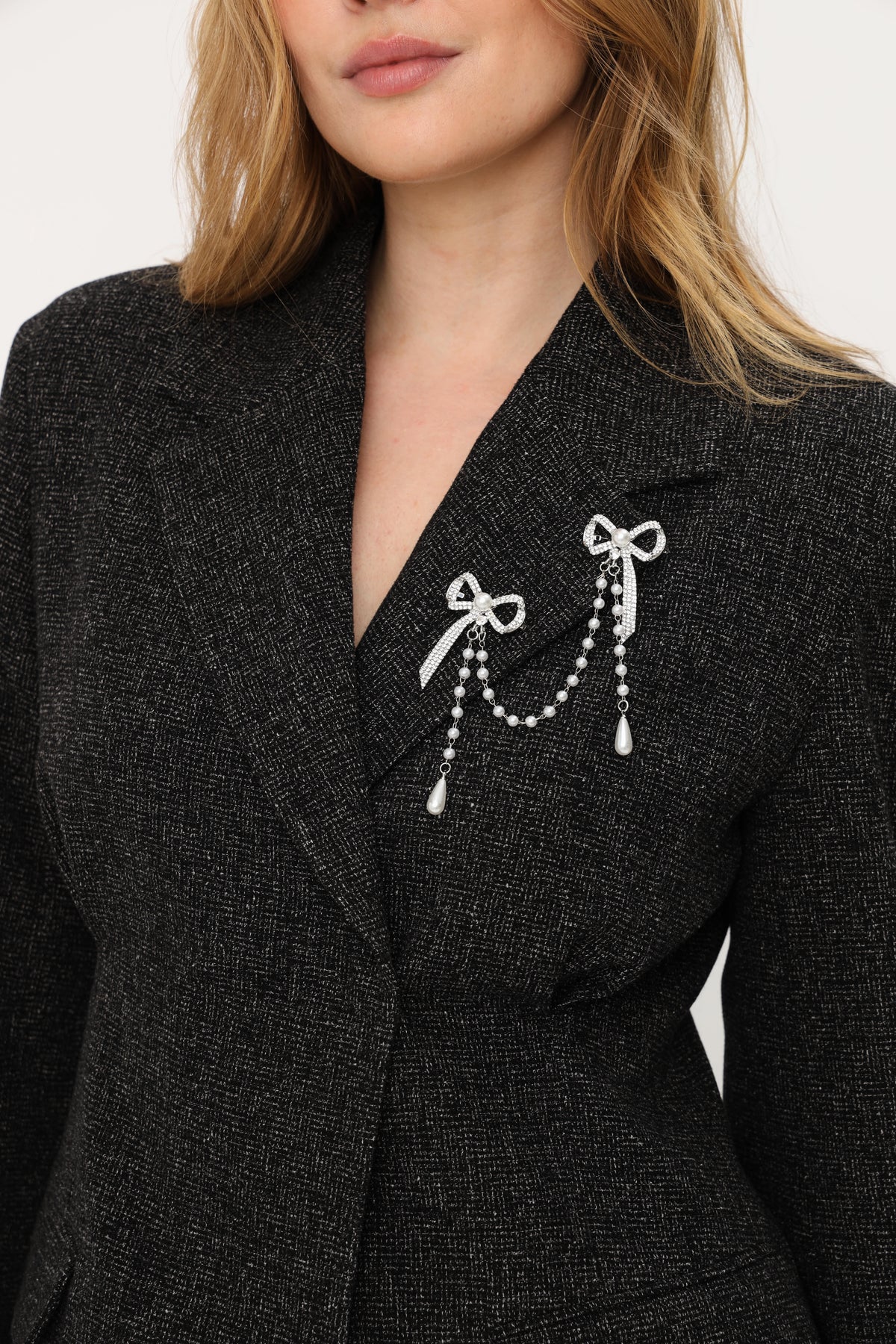 CRAS Leonoracras Blazer Blazer 9002 Salt and Pepper
