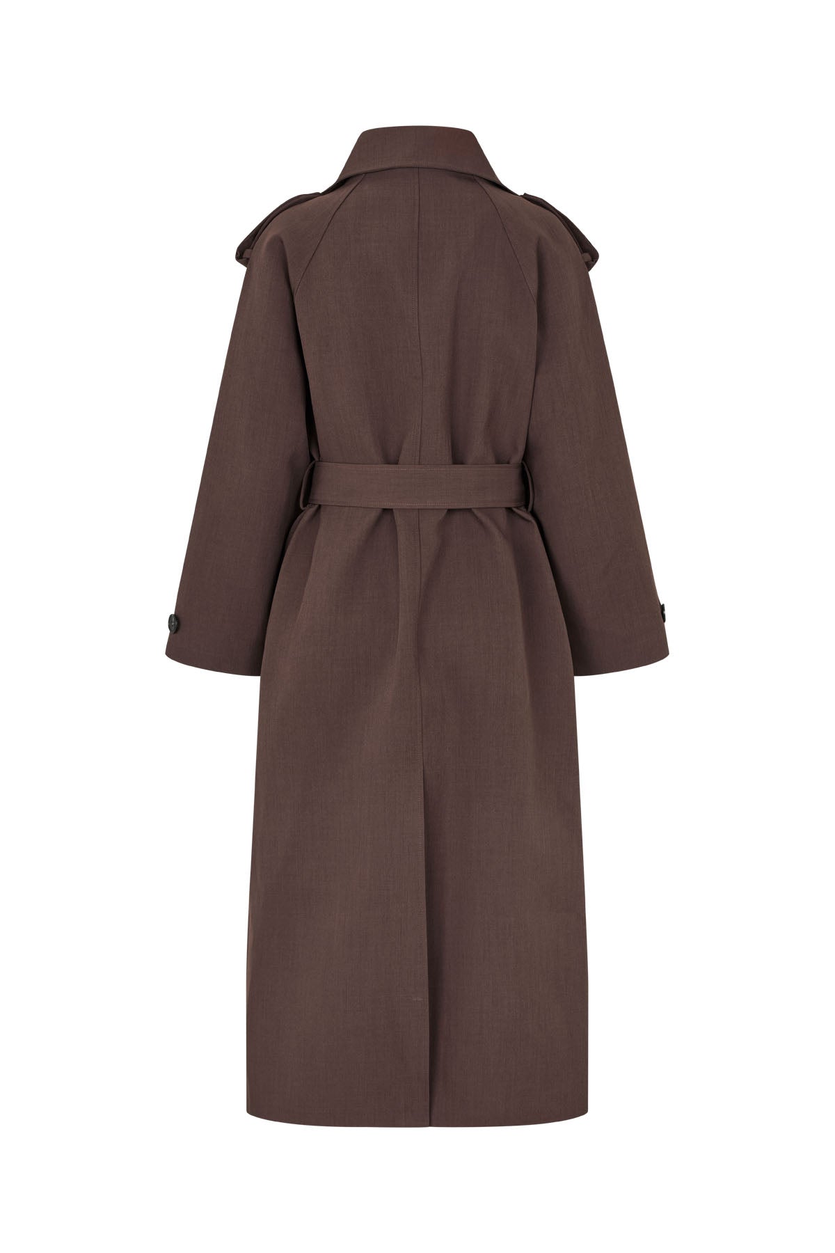 CRAS Leonoracras Trenchcoat Jacket Dark Brown