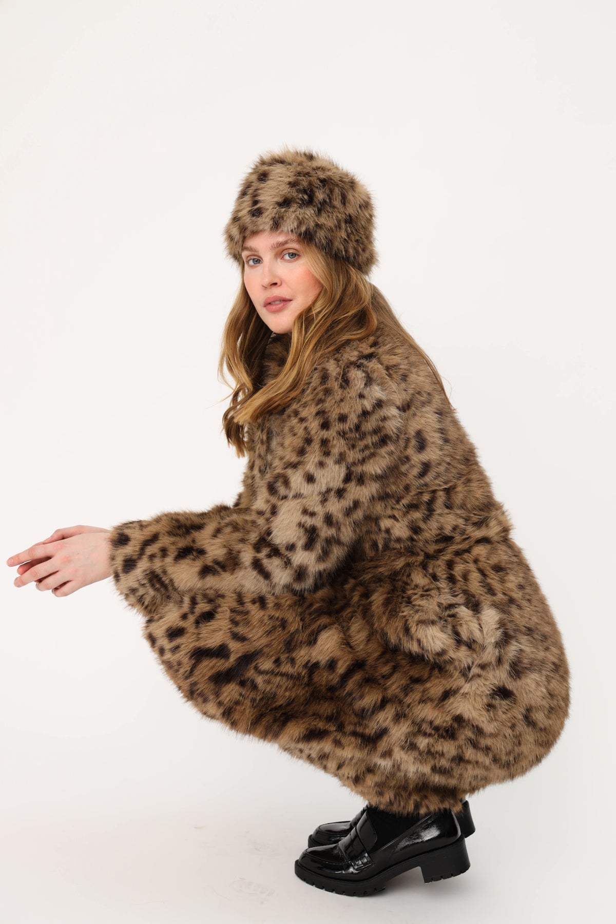 CRAS Livcras Coat Coat 8164 Dark Leopard