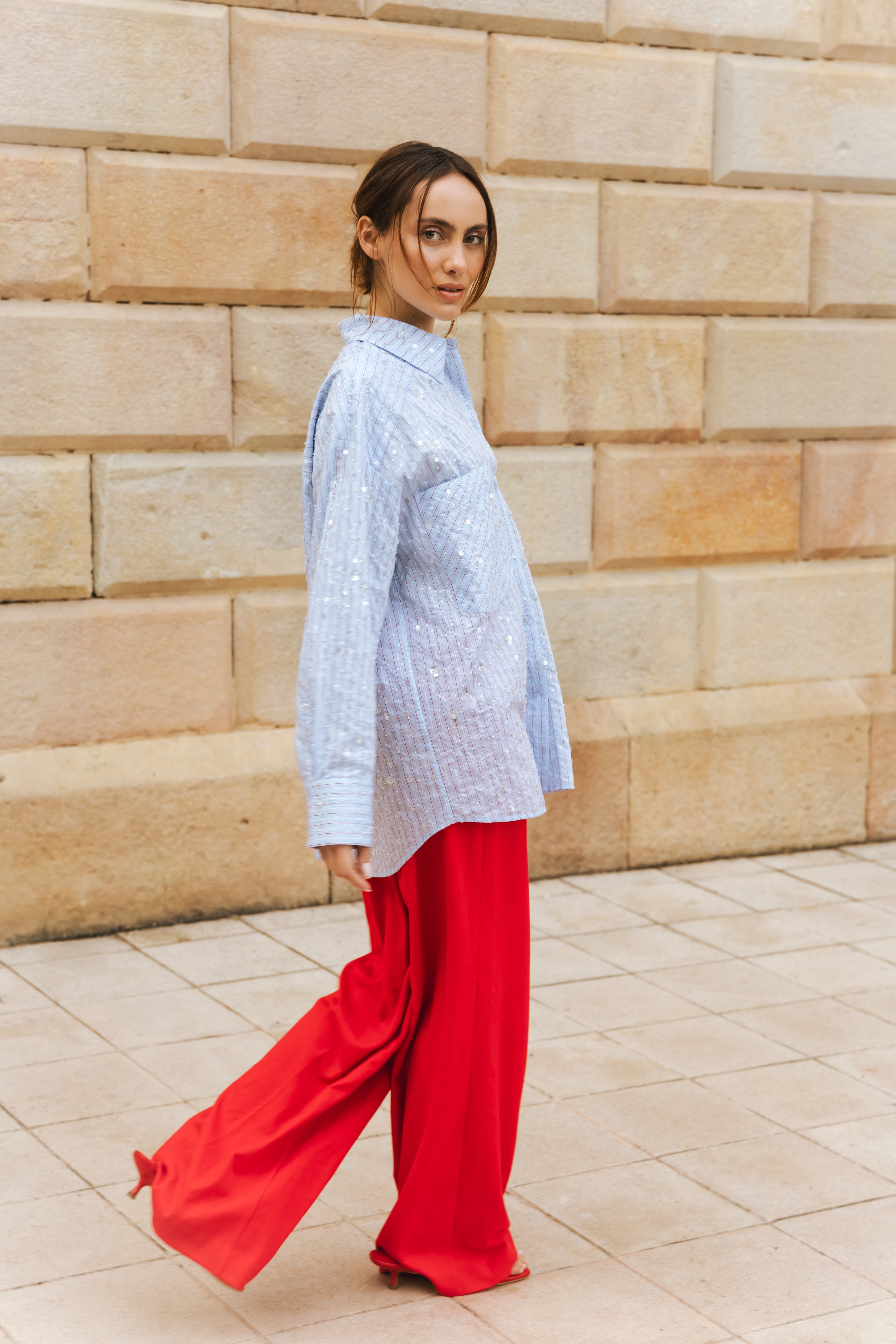 CRAS Mancycras Pants Pants 4048 Hibiscus