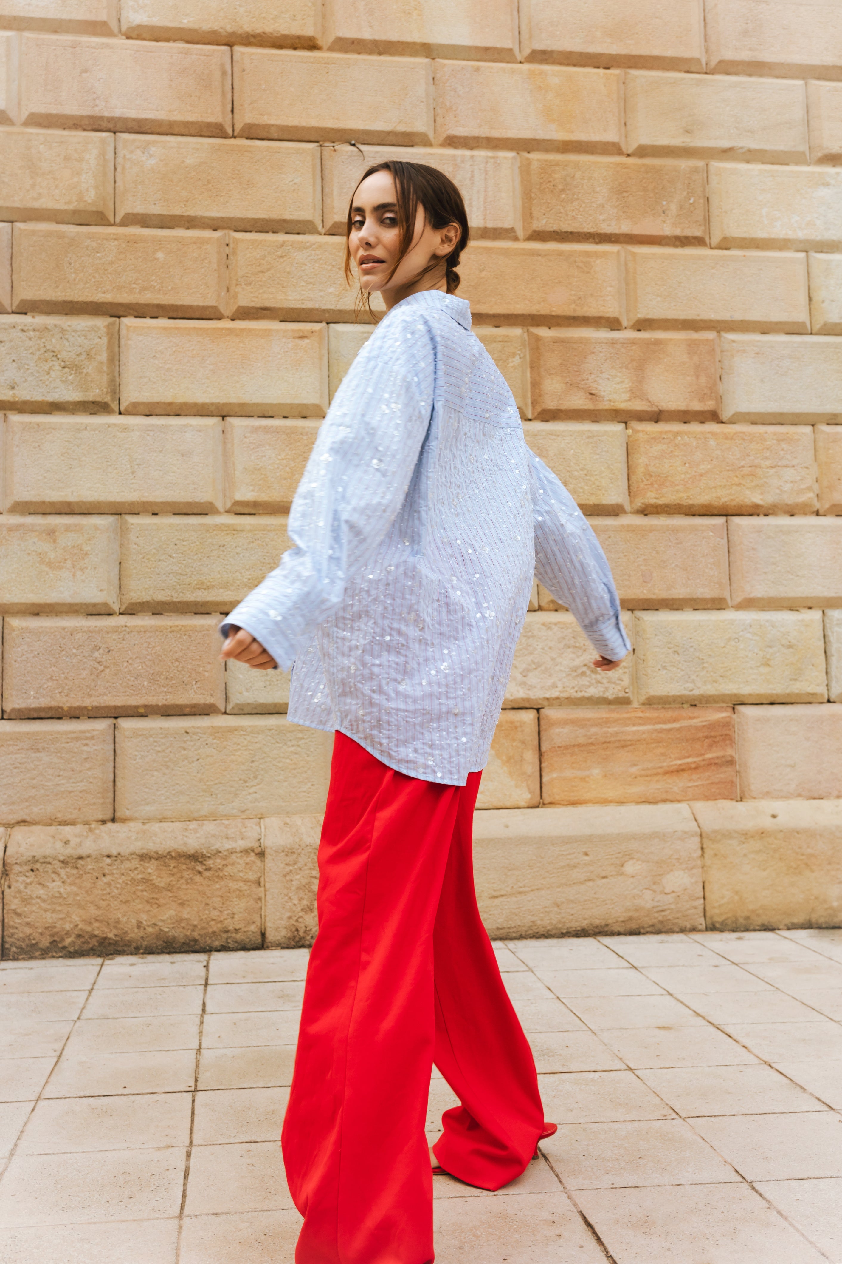 CRAS Mancycras Pants Pants 4048 Hibiscus