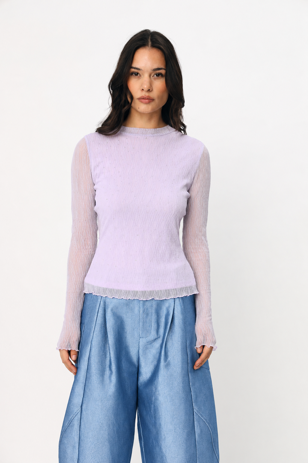 CRAS Megancras Blouse Blouse 6000 Lavender