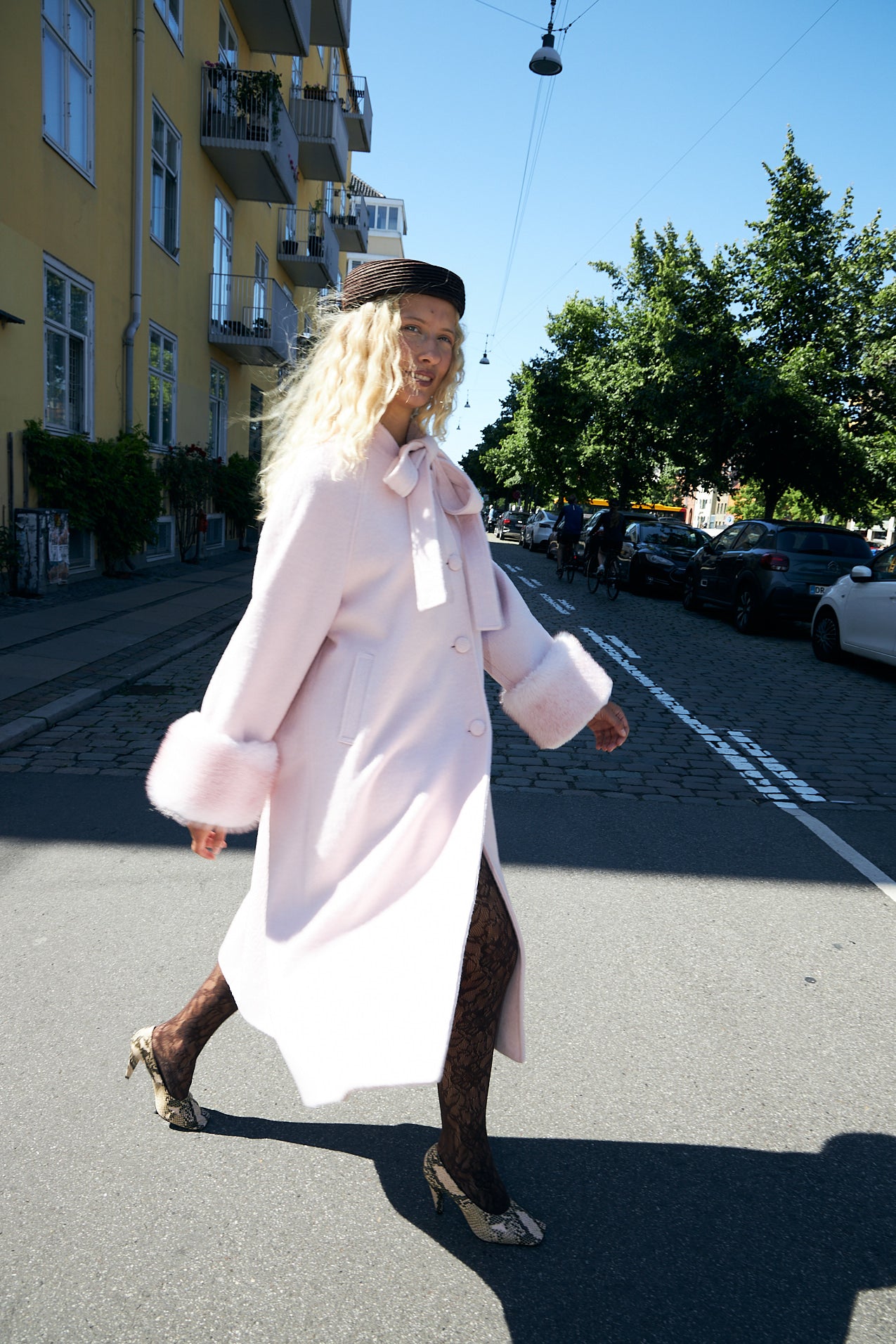 CRAS Merlacras Coat Coat 4052 Light Pink