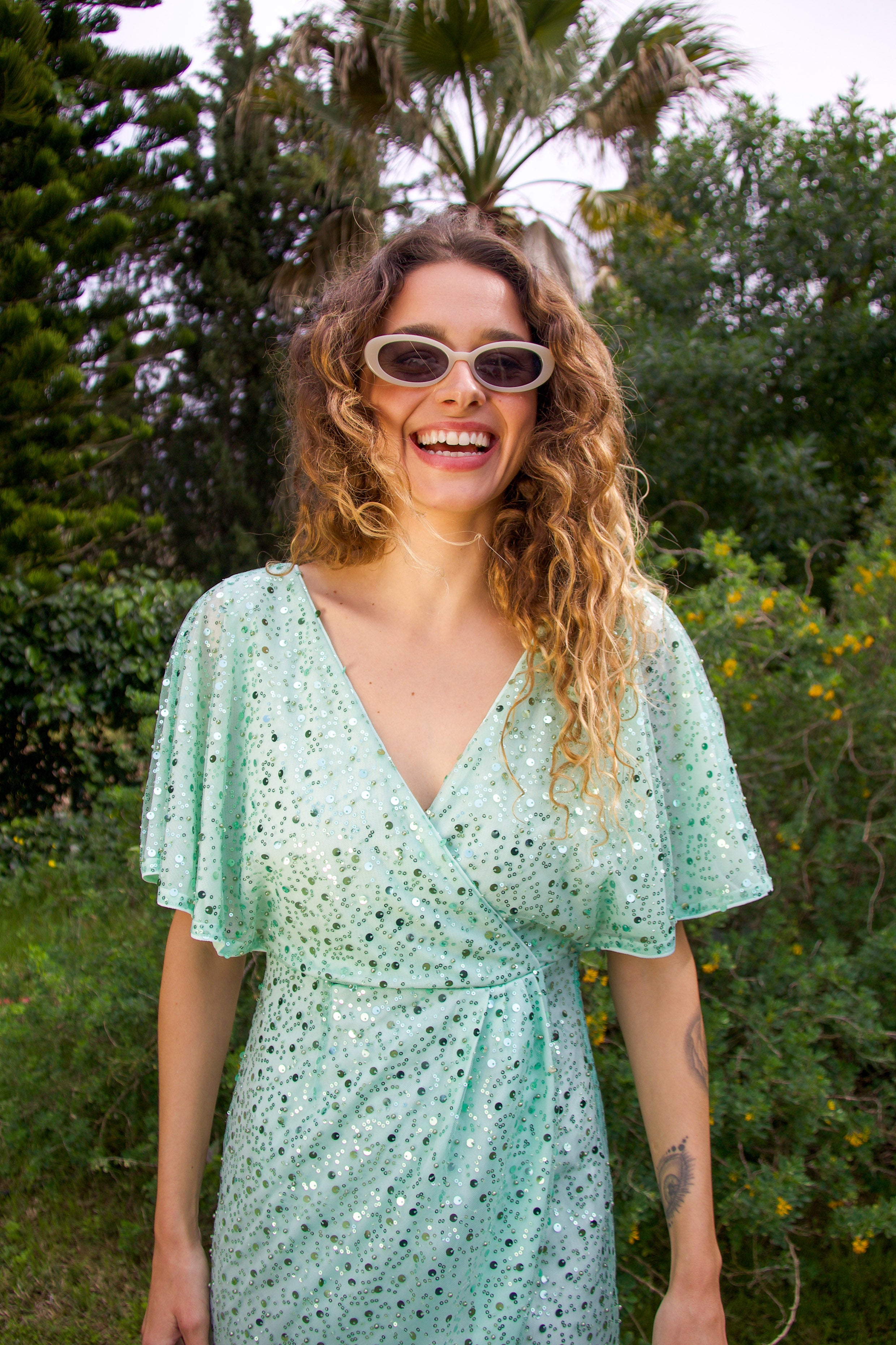 CRAS Pamelacras Dress Dress 5004 Dusty Green