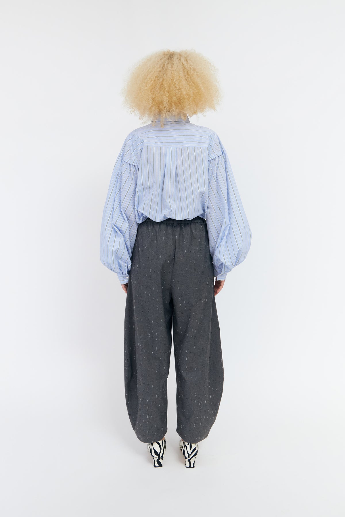 CRAS Richacras Pants Pants Grey Melange