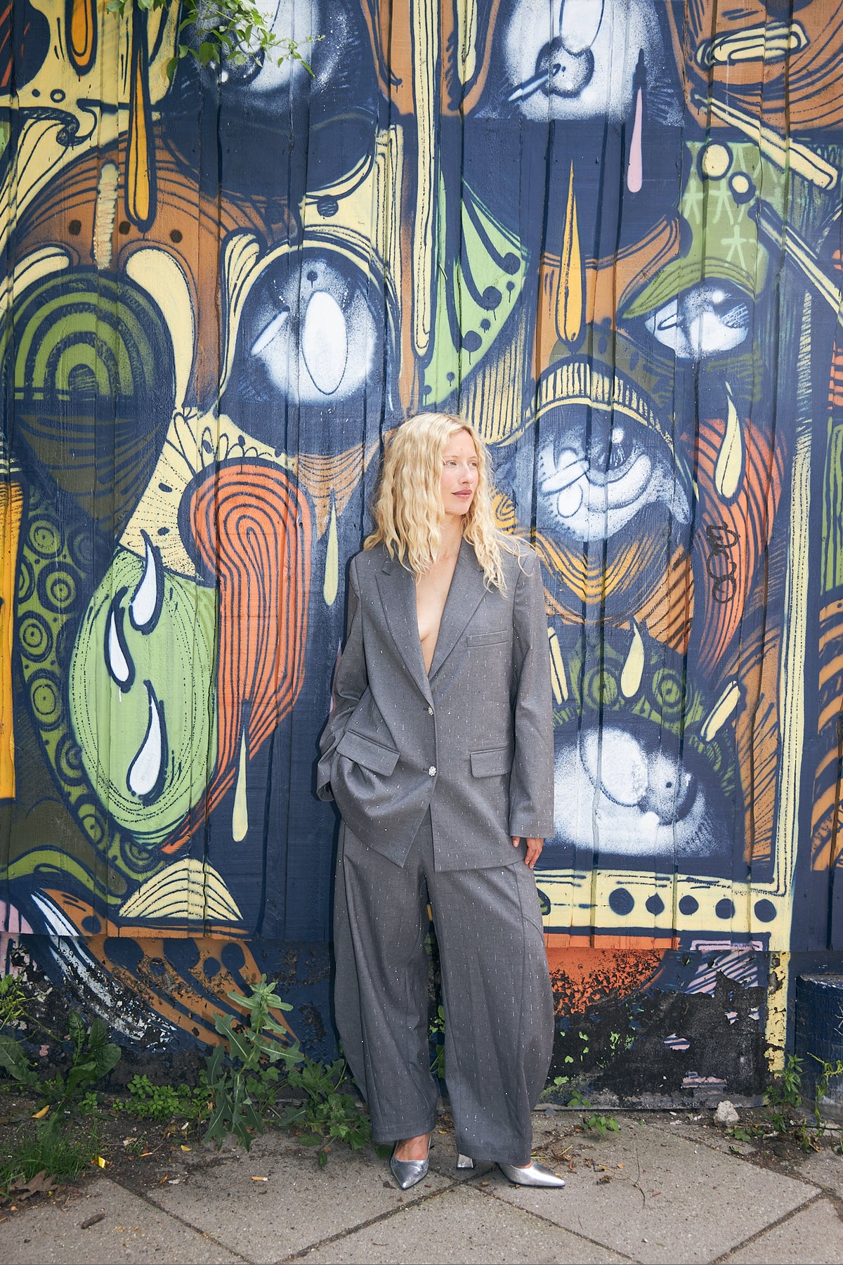 CRAS Richacras Pants Pants Grey Melange