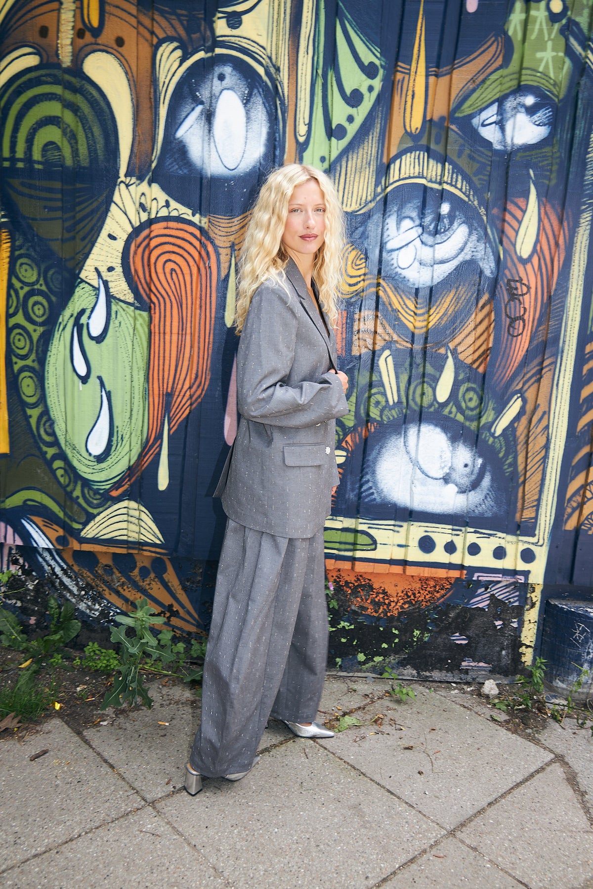 CRAS Richacras Pants Pants Grey Melange