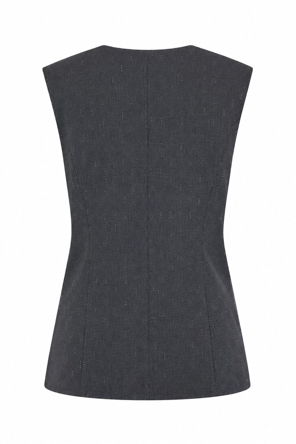 CRAS Richacras Waistcoat Vest Grey Melange