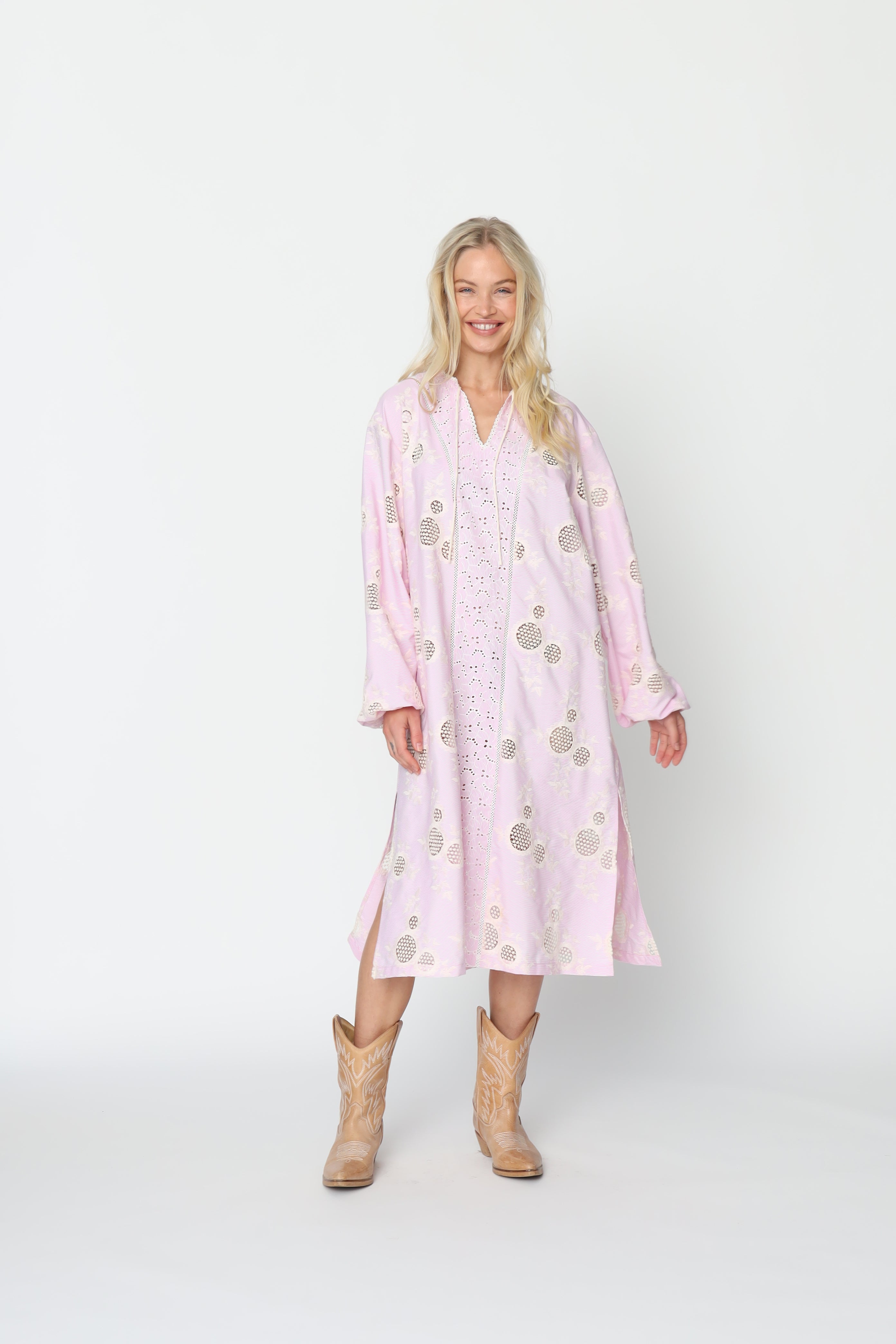 CRAS Sansacras Dress Dress 4006 Pink Stripe