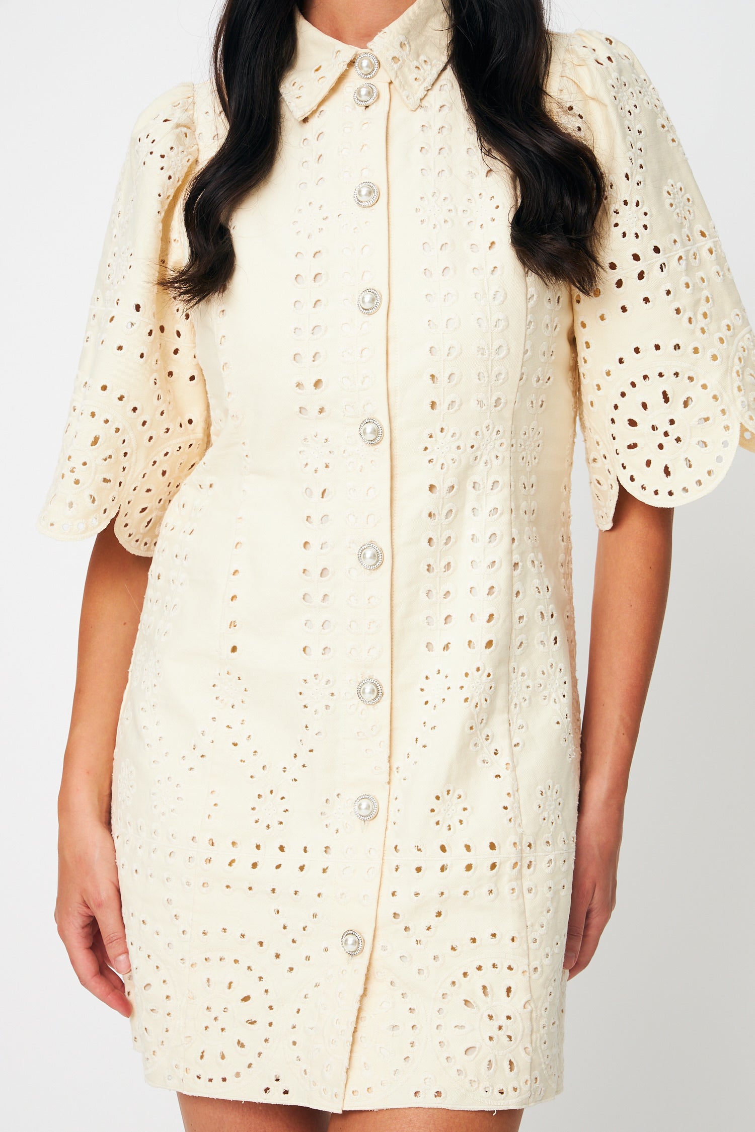 CRAS Spiritcras Dress Dress 1007 Off White