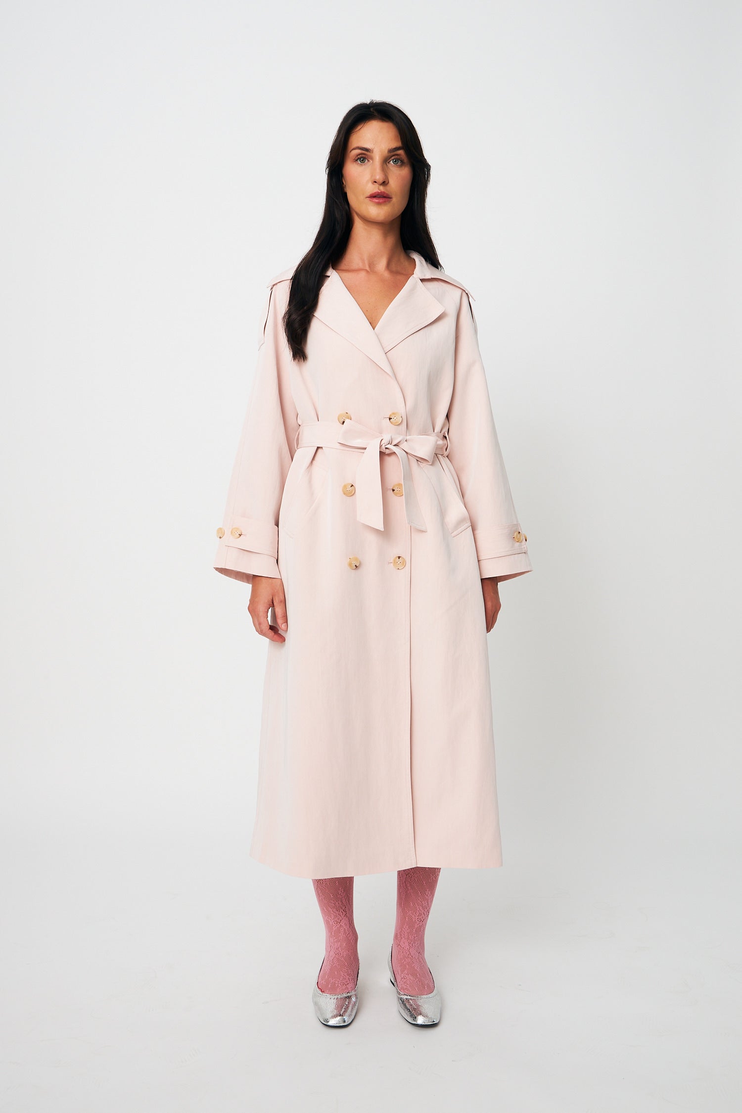 CRAS Spriicras Trench Coat Coat 4051 Orchid Pink
