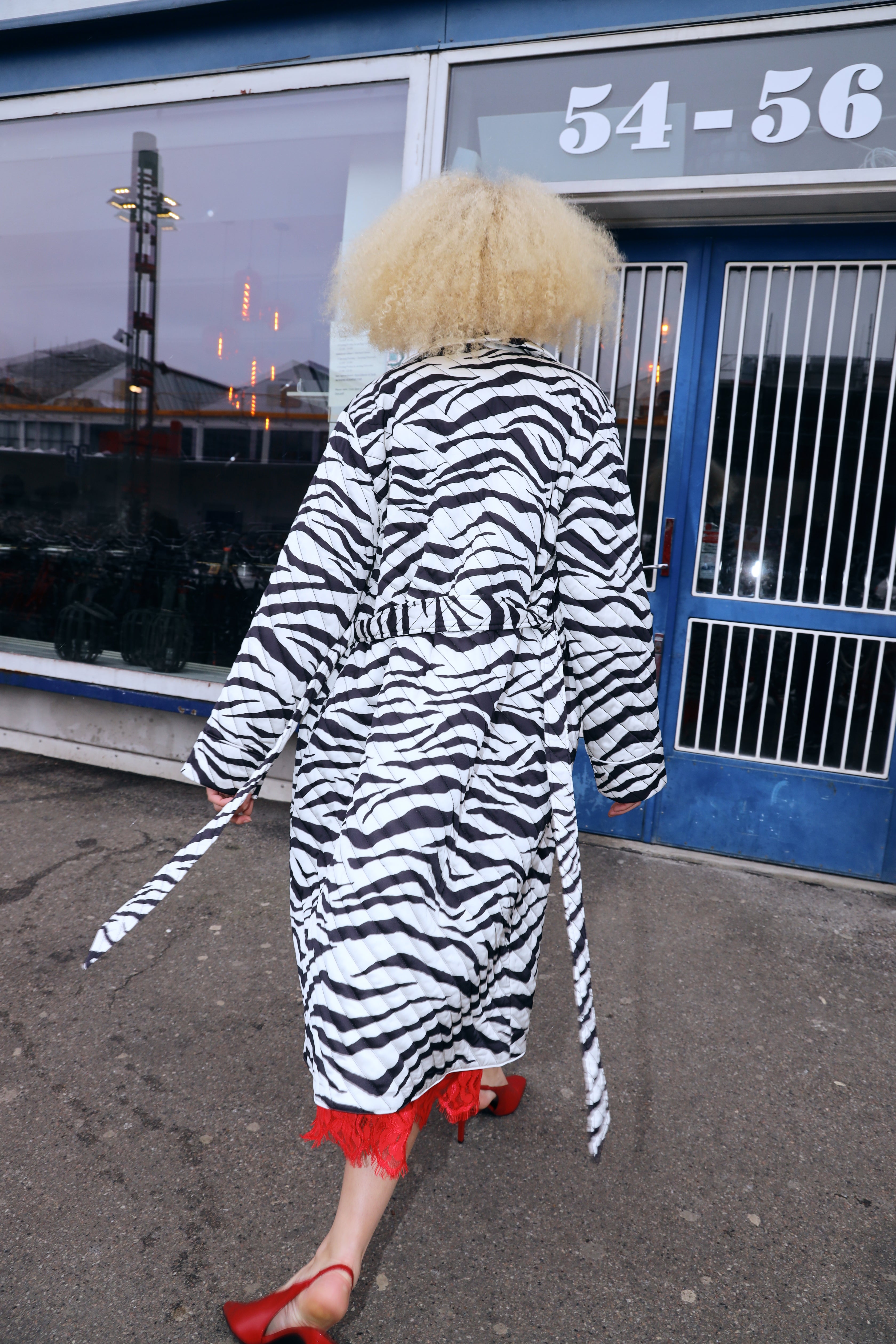CRAS Sybillecras Coat Coat 8087 Zebra