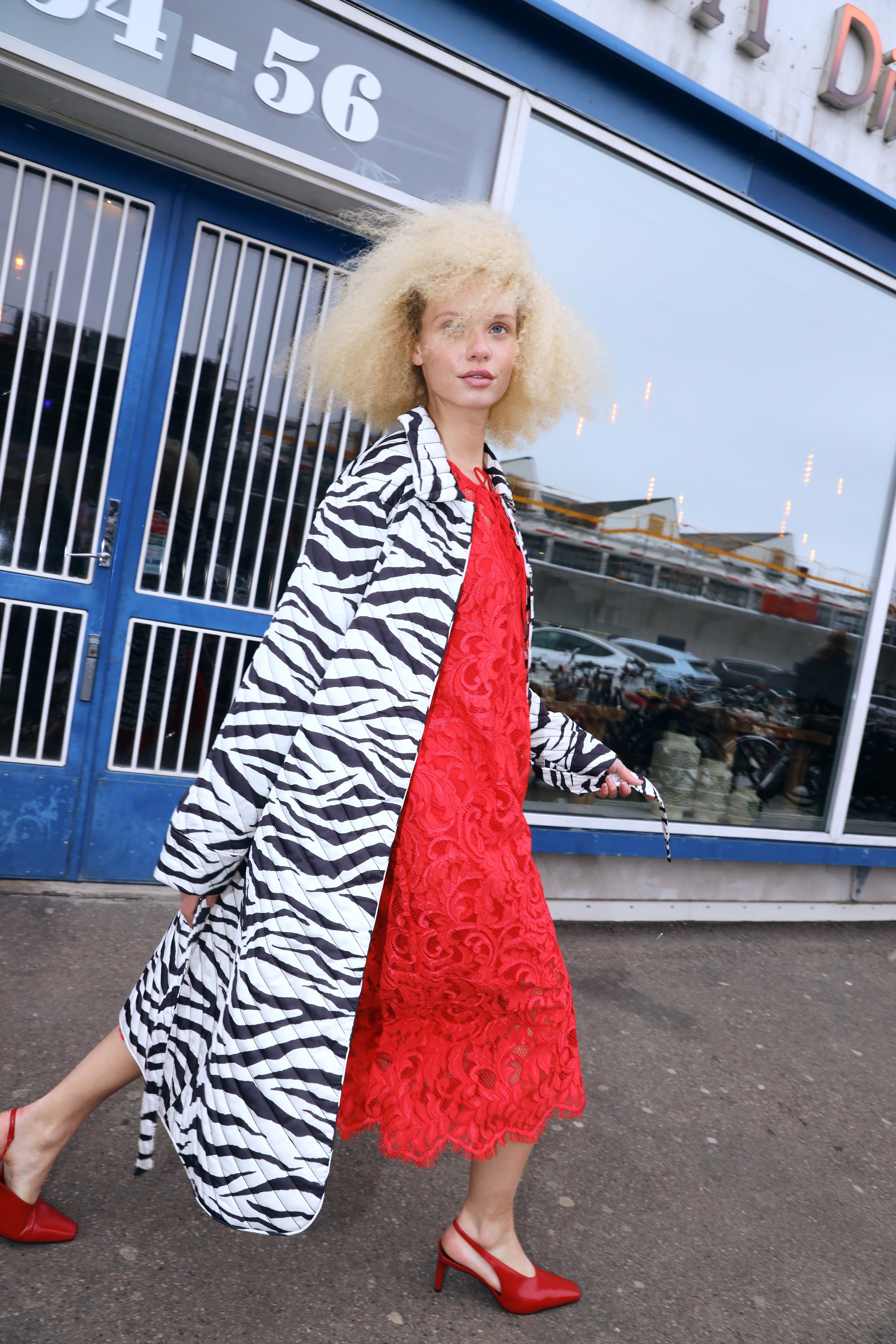 CRAS Sybillecras Coat Coat 8087 Zebra