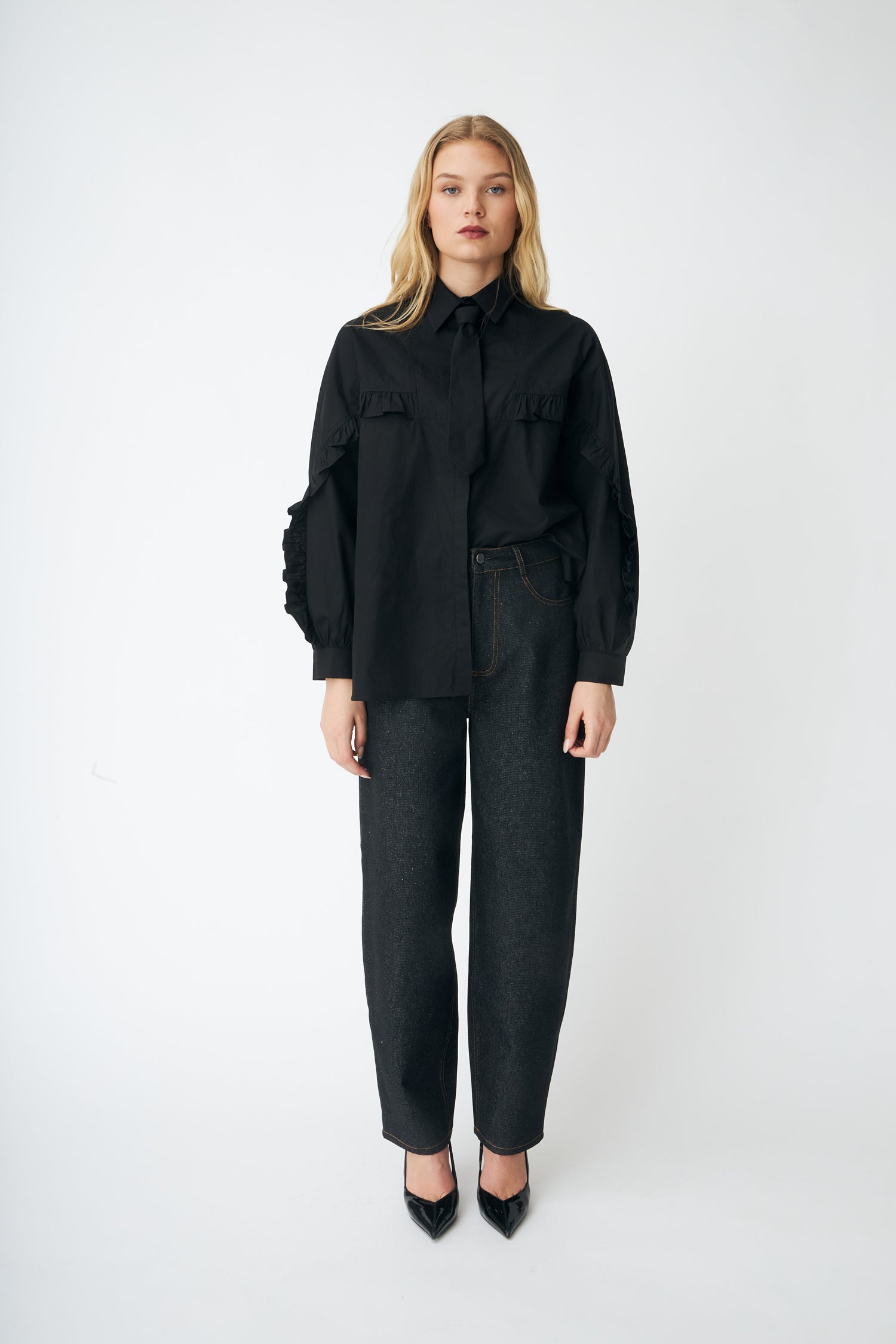 CRAS Tiecras Shirt Shirt 9999 Black