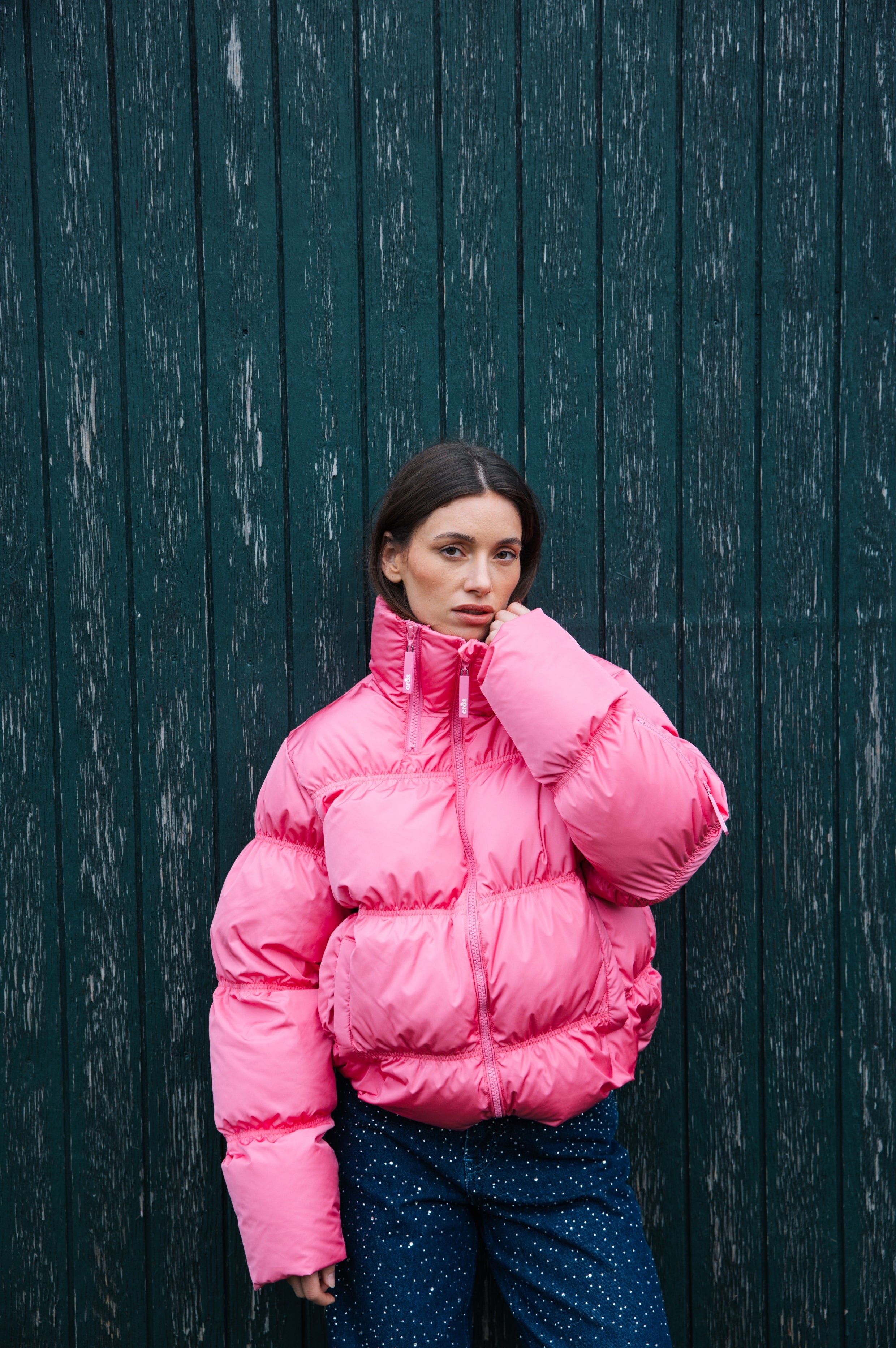 Cras Exclusive Valcras Puffer Jacket Jacket 4015 Pink