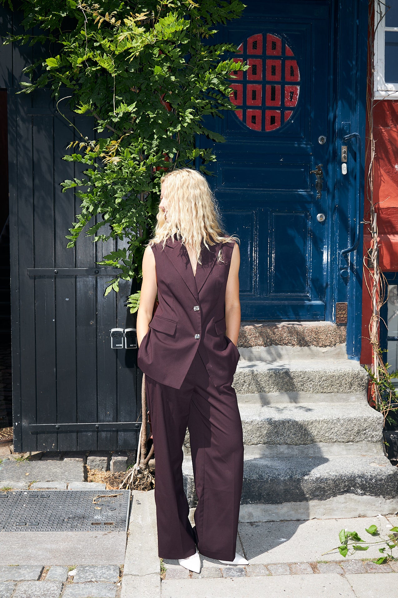 CRAS Vilenacras Waistcoat Vest Grape