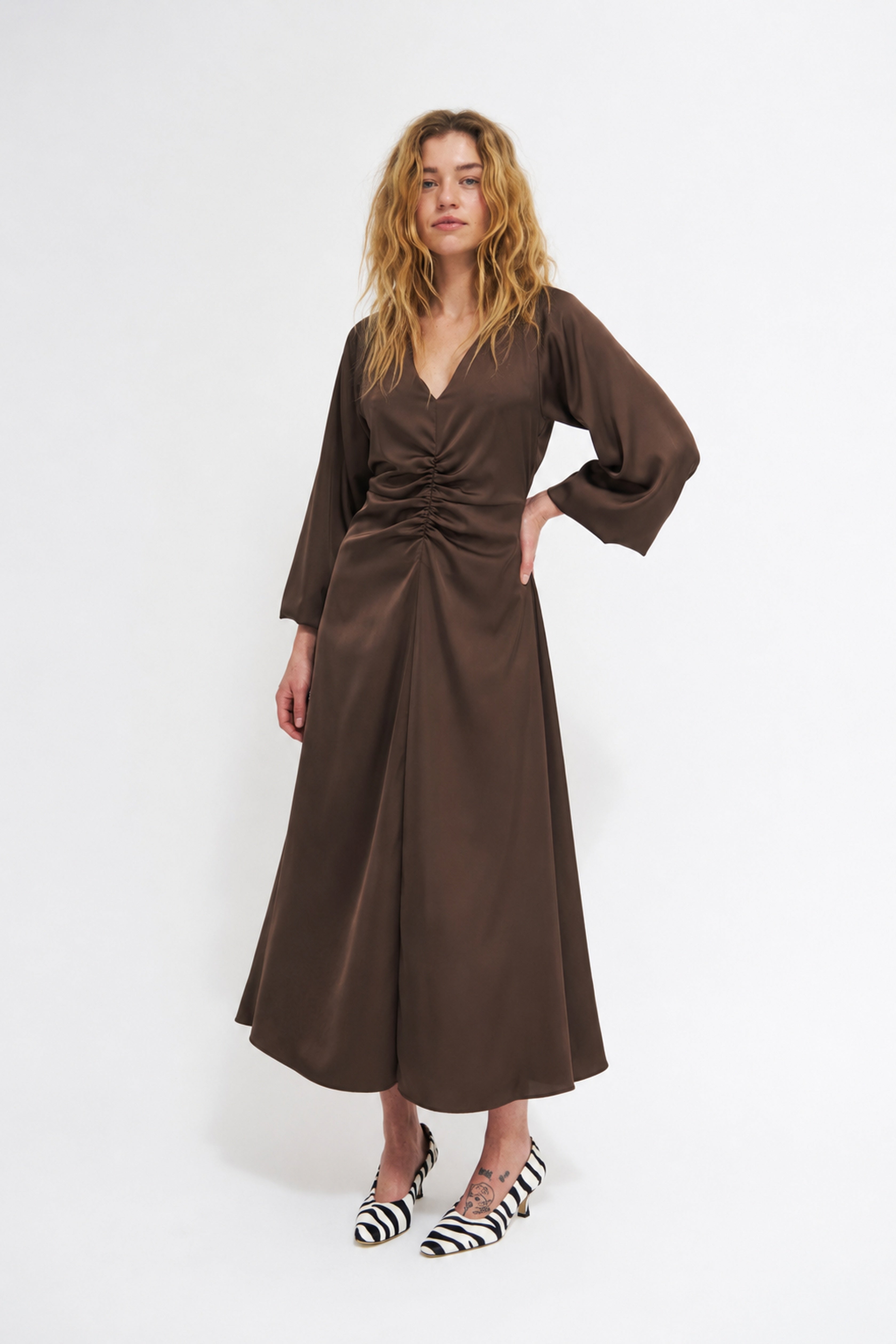 CRAS Wrenleecras Dress Dress 2017 Java Brown
