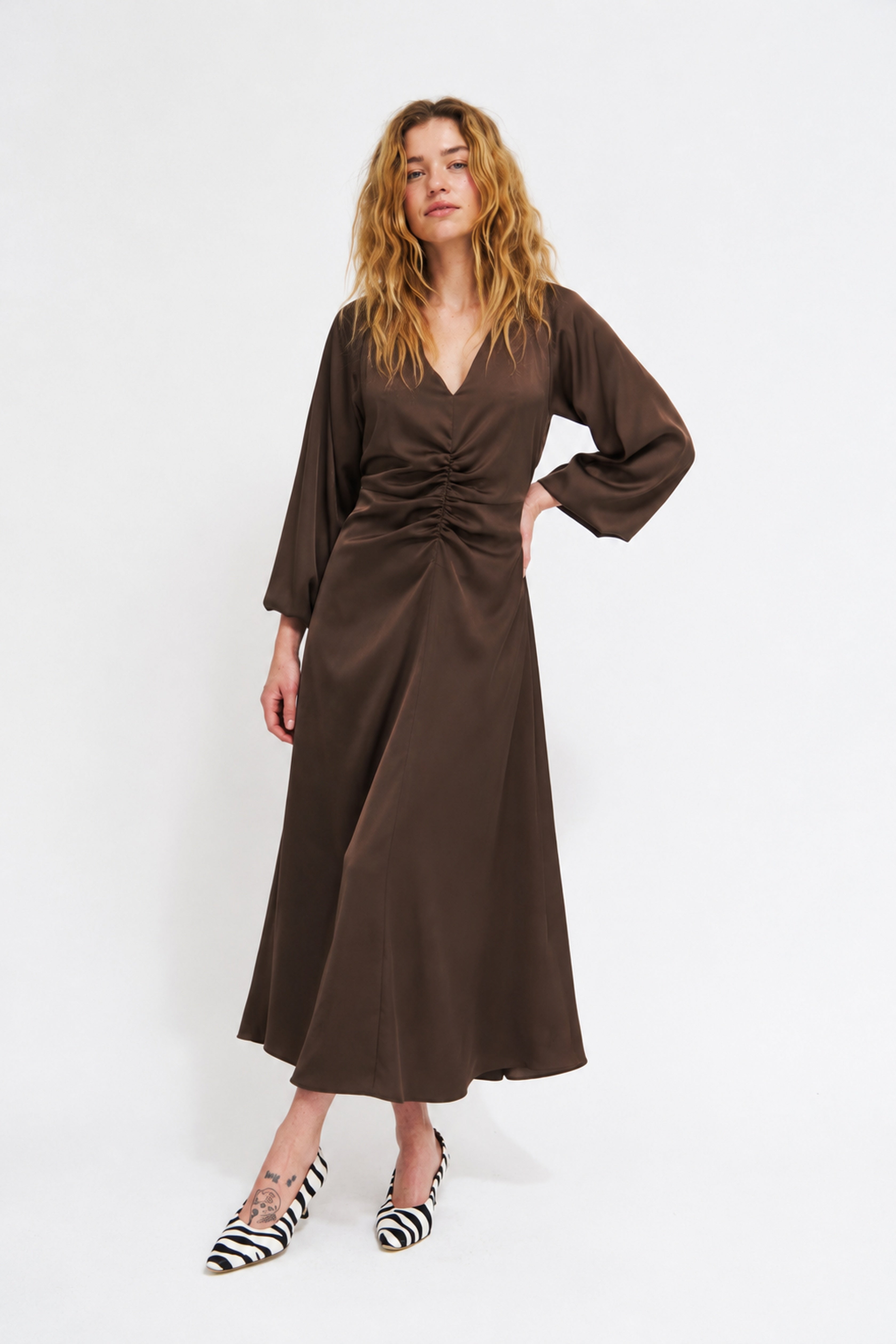 CRAS Wrenleecras Dress Dress 2017 Java Brown