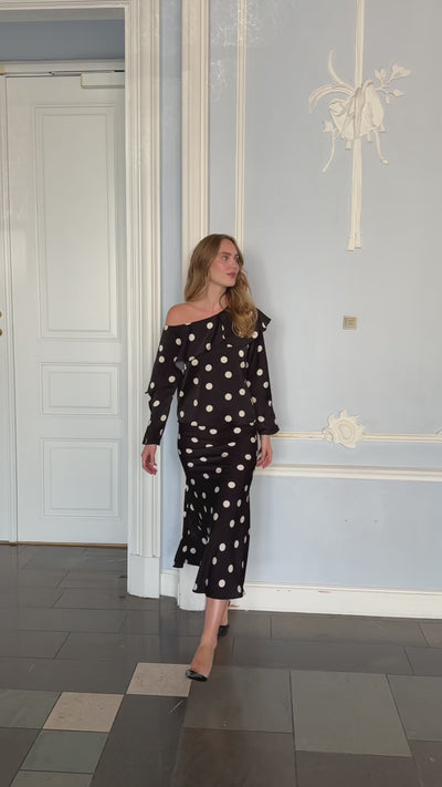 CRAS Maidencras Skirt Skirt 8123 Black White Dot