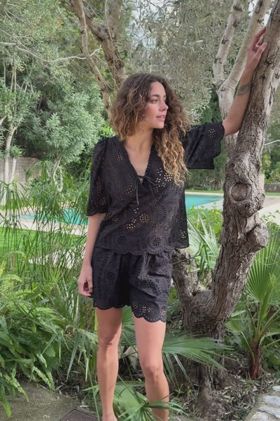 CRAS Breeze Blouse Blouse 9999 Black