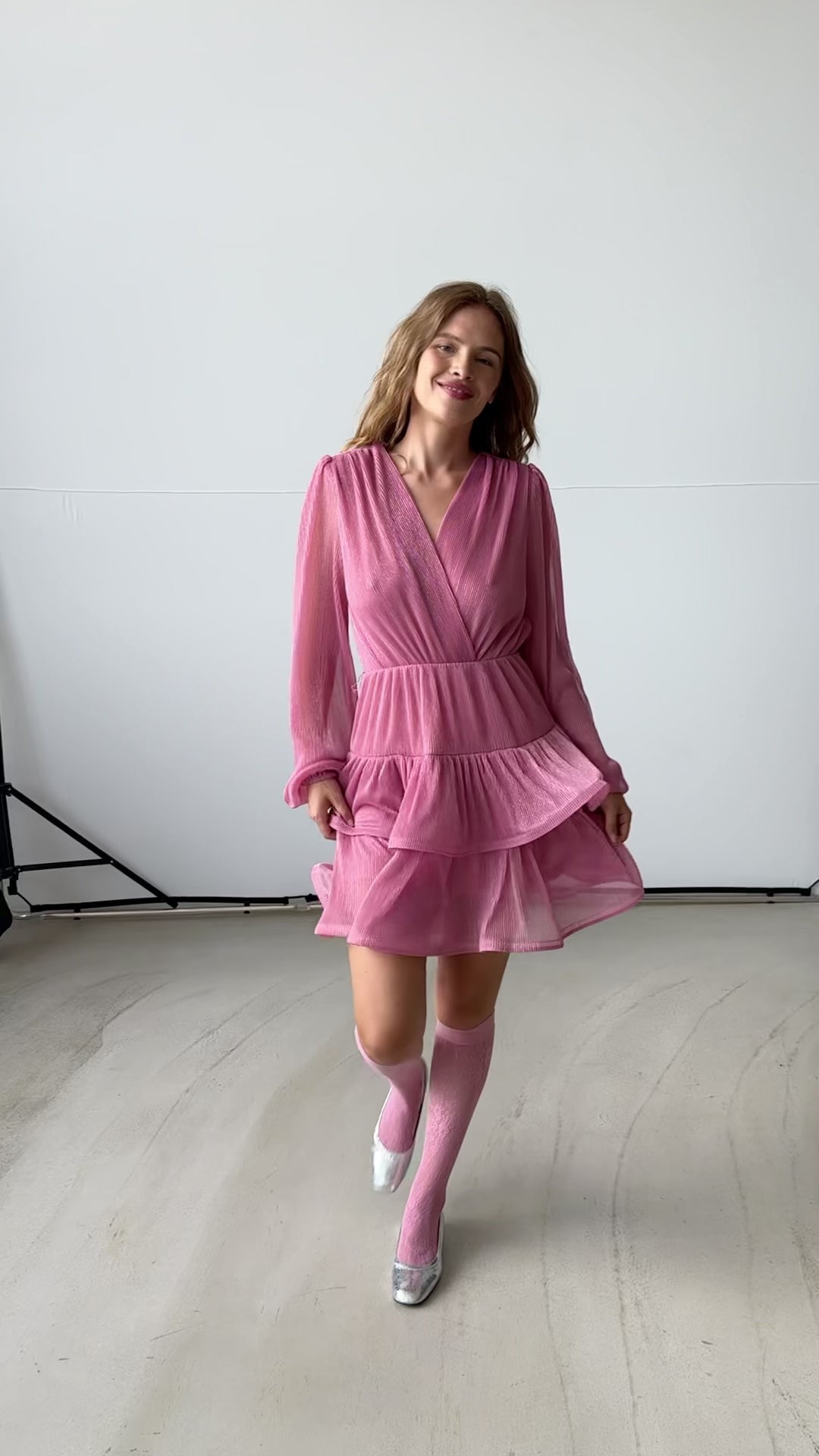 CRAS Angelacras Dress Dress 4049 Pink shimmer