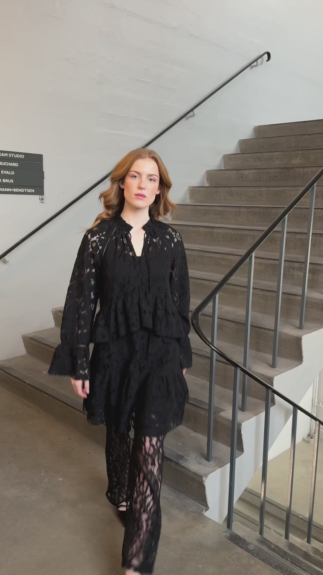 CRAS Dominiquecras Dress Dress 9999 Black