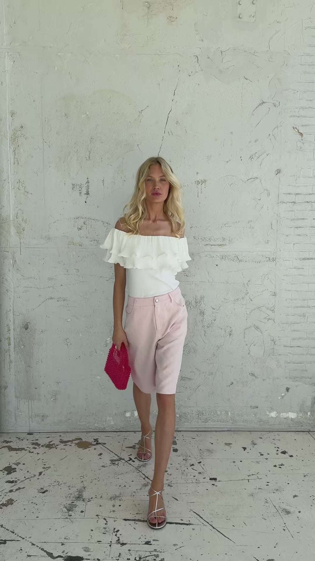 CRAS Flouncecras Top Top 1007 Off White