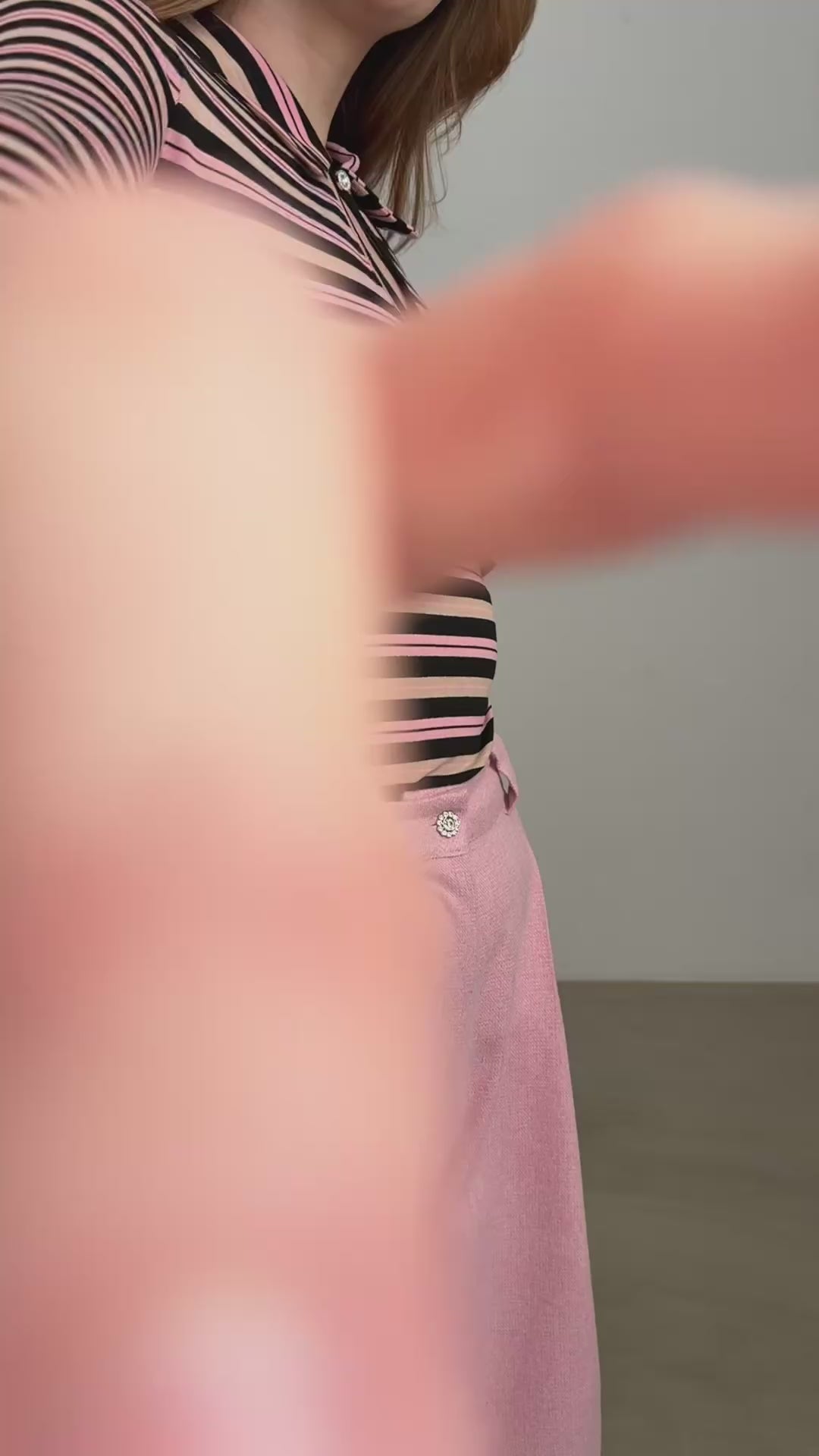 CRAS Leonoracras Pants Pants 4060 Pink Melange