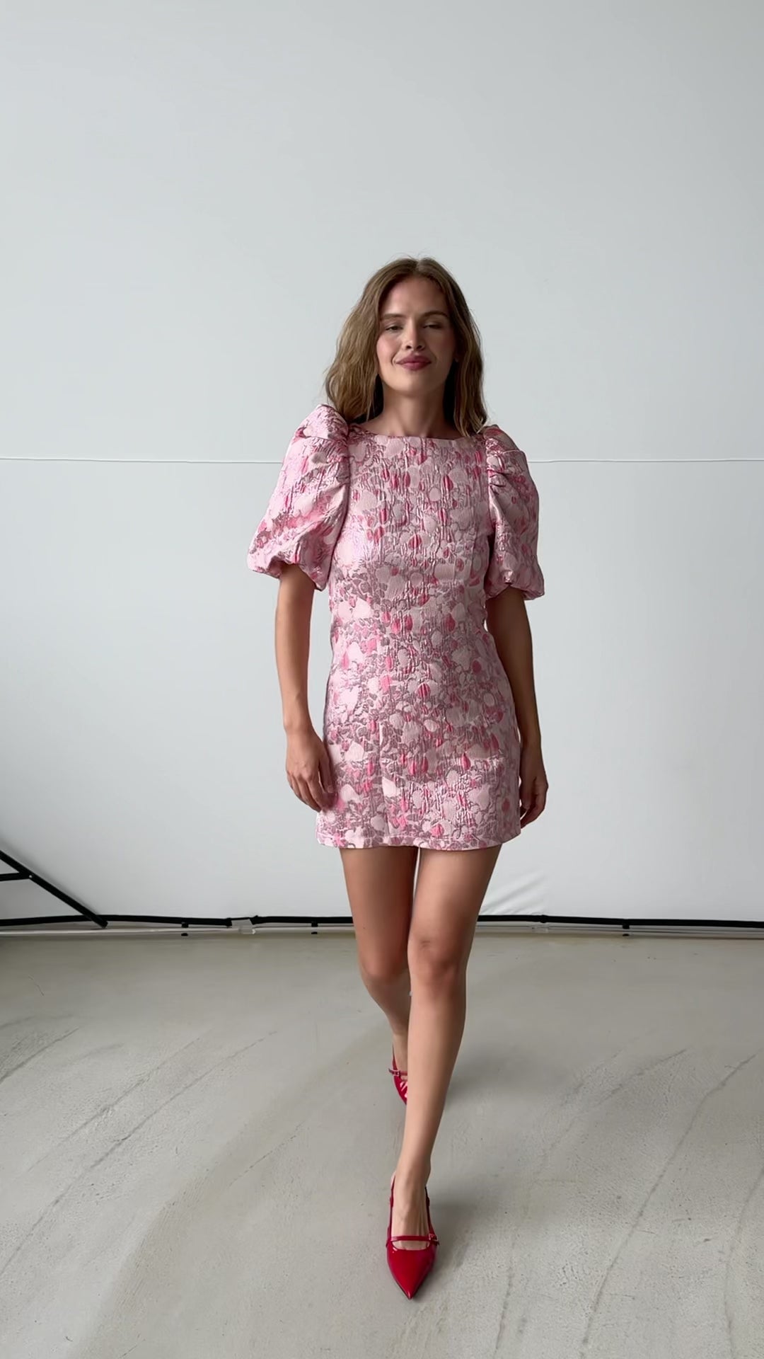 CRAS Chrissycras Dress Dress 4050 Metallic Pink