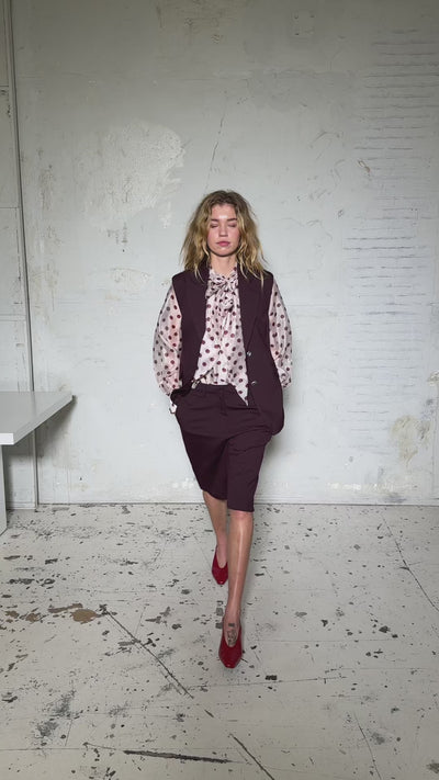 CRAS Ethelcras Shirt Shirt Grape Dot