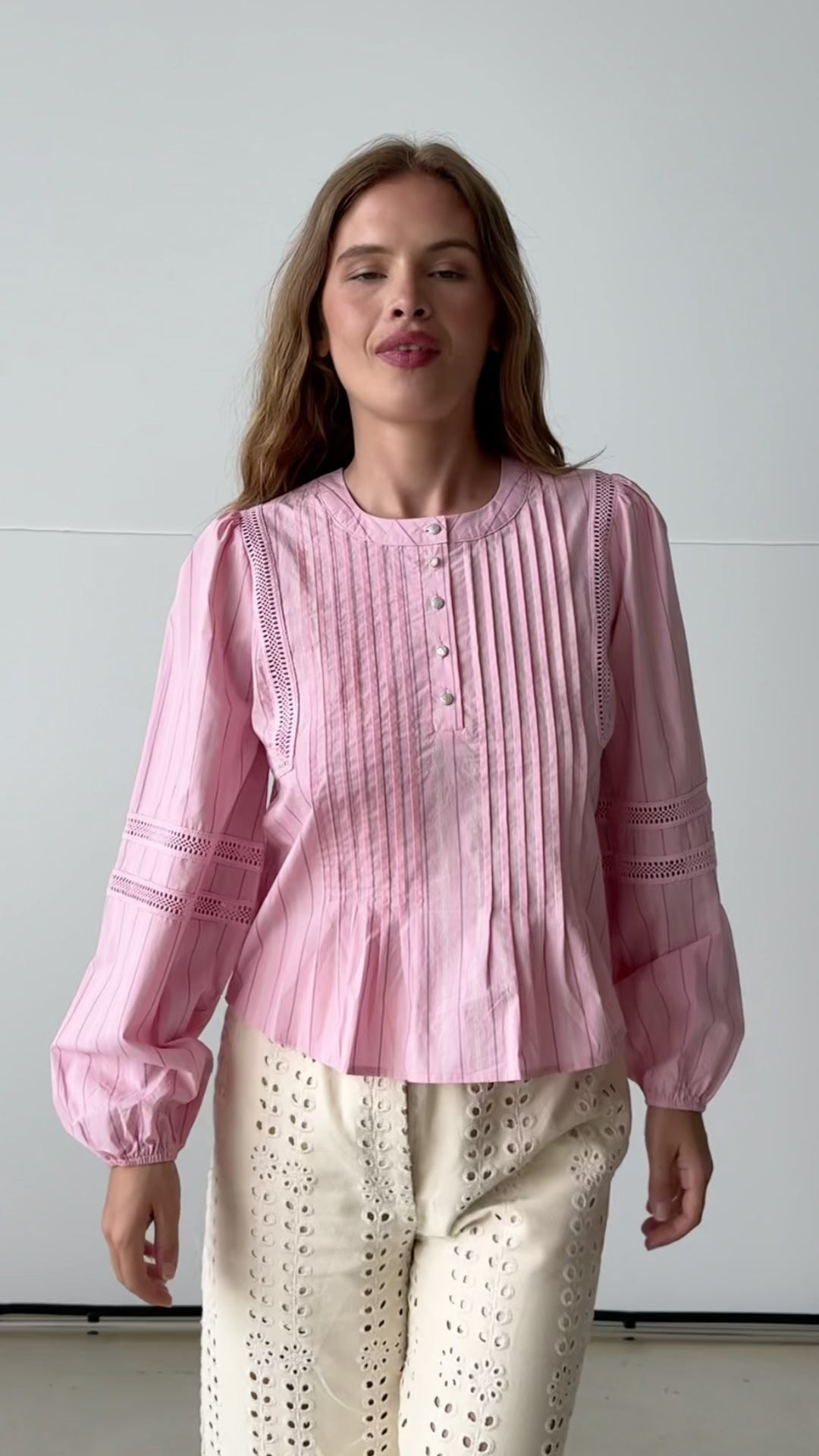 CRAS Tullacras Shirt Shirt 4006 Pink Stripe